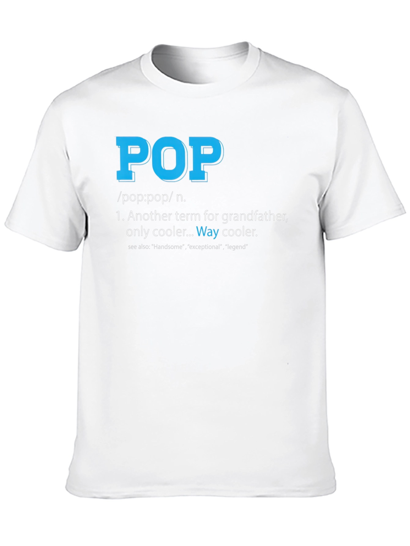 Funny Pop Definition T-Shirt - Cool Grandfather Tee