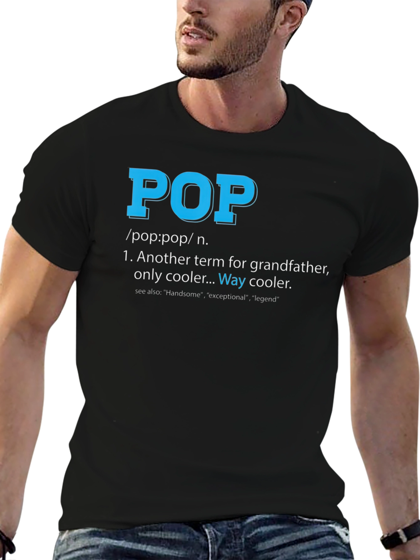 Funny Pop Definition T-Shirt - Cool Grandfather Tee