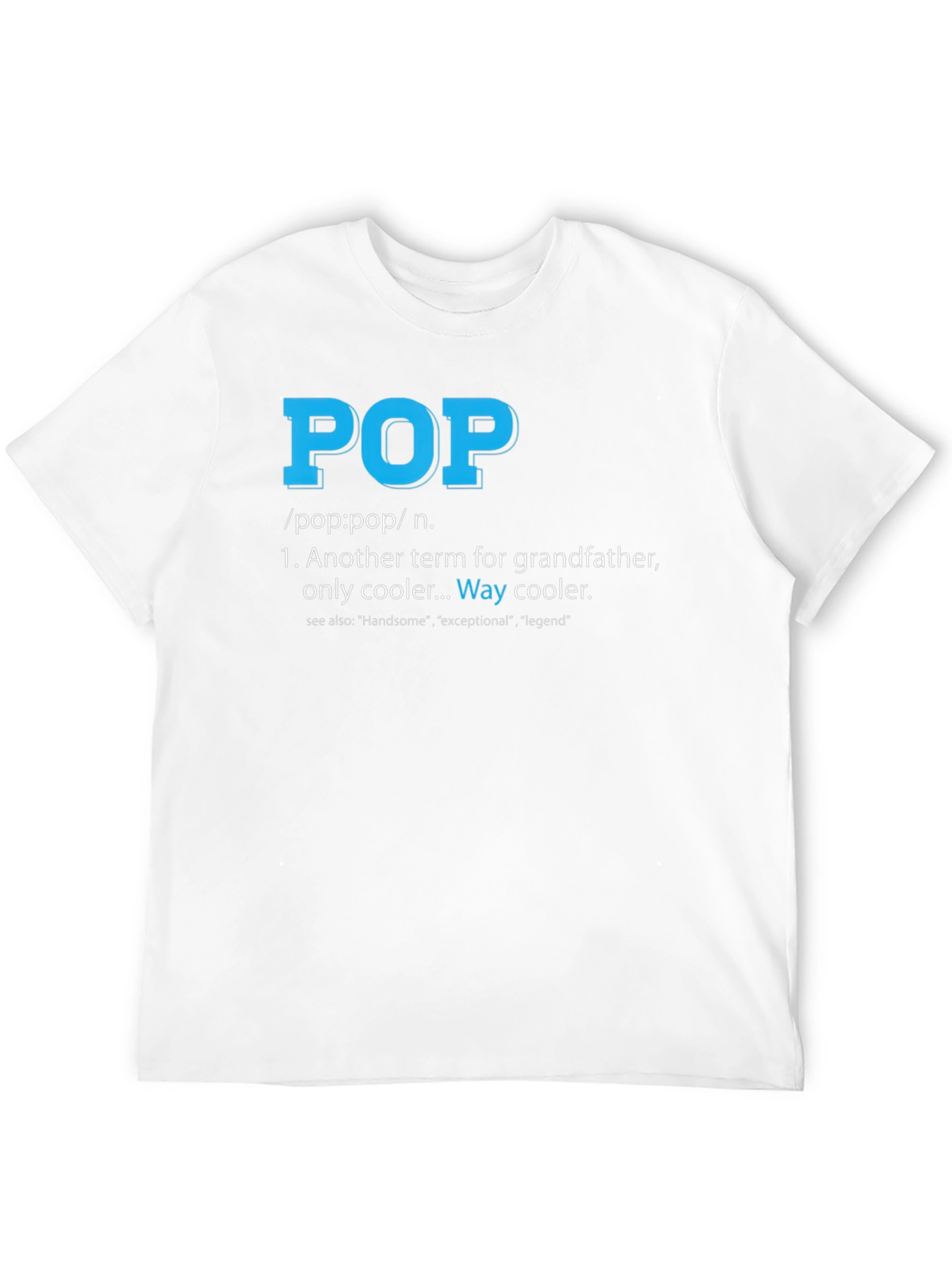 Funny Pop Definition T-Shirt - Cool Grandfather Tee