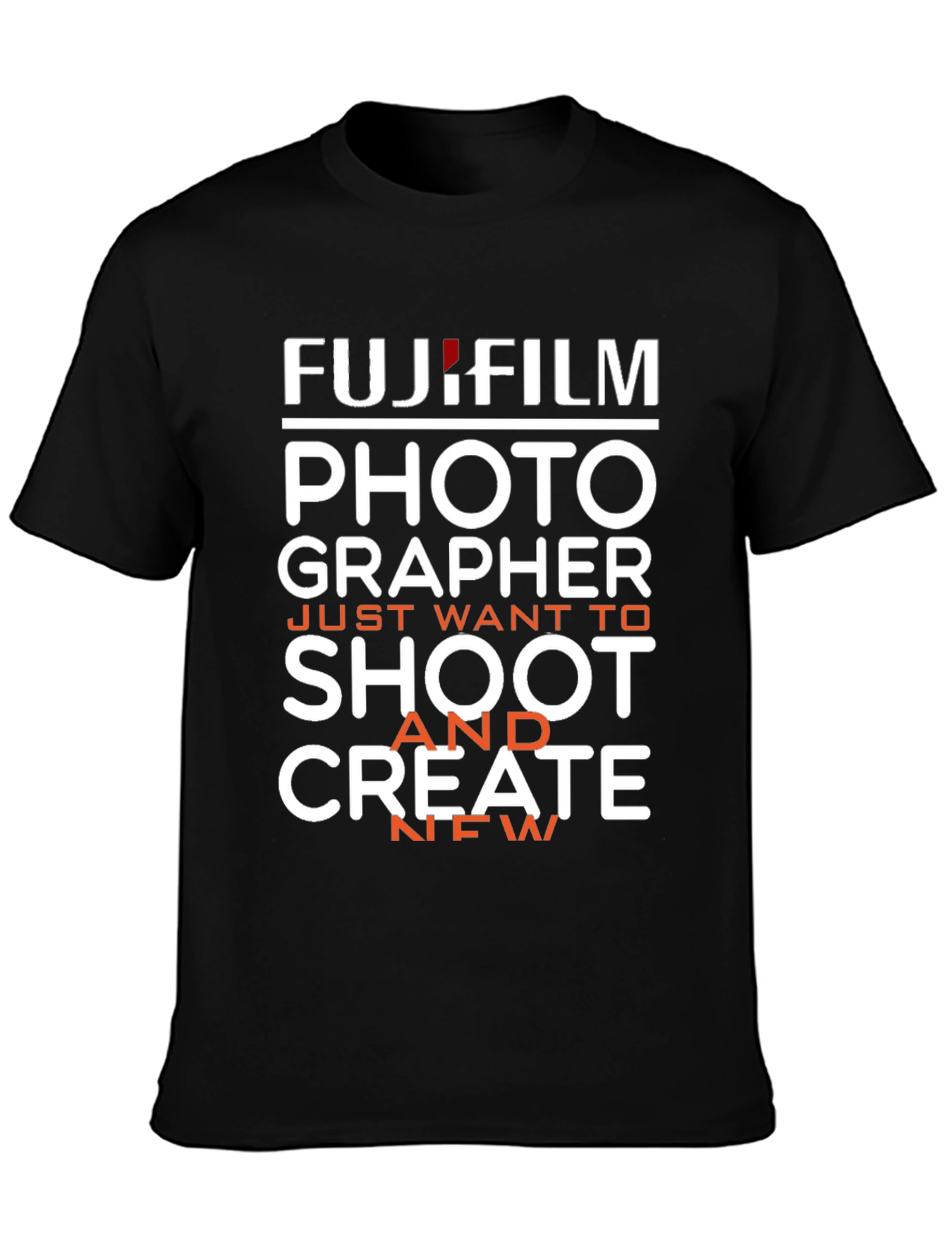 Fujifilm Photographer T-Shirt - Shoot and Create