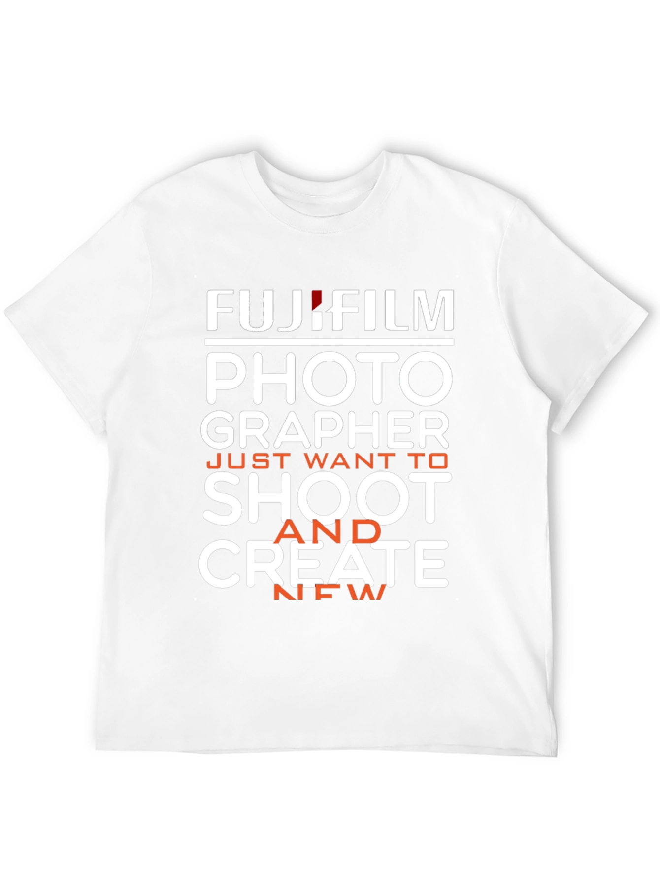 Fujifilm Photographer T-Shirt - Shoot and Create