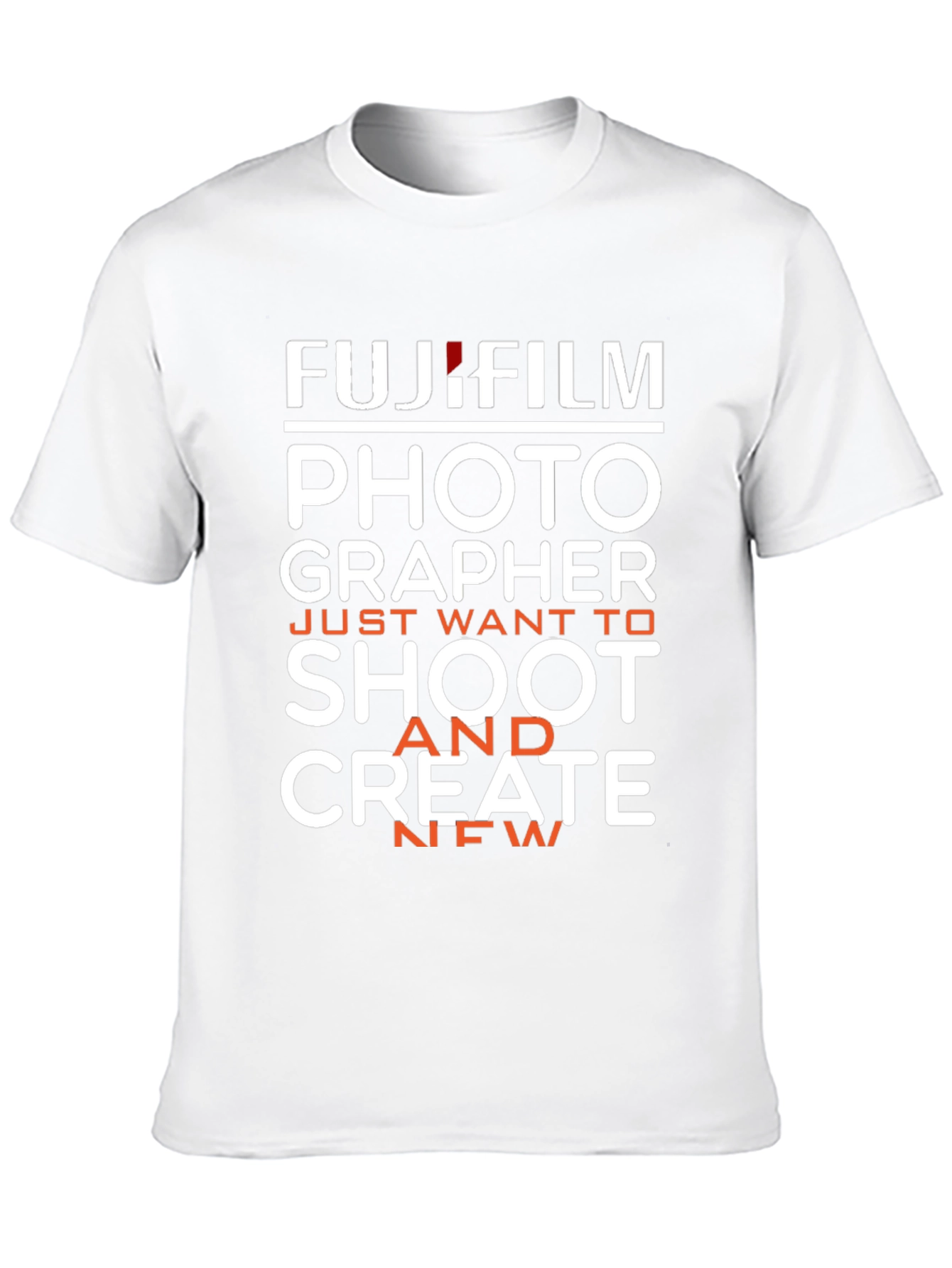 Fujifilm Photographer T-Shirt - Shoot and Create