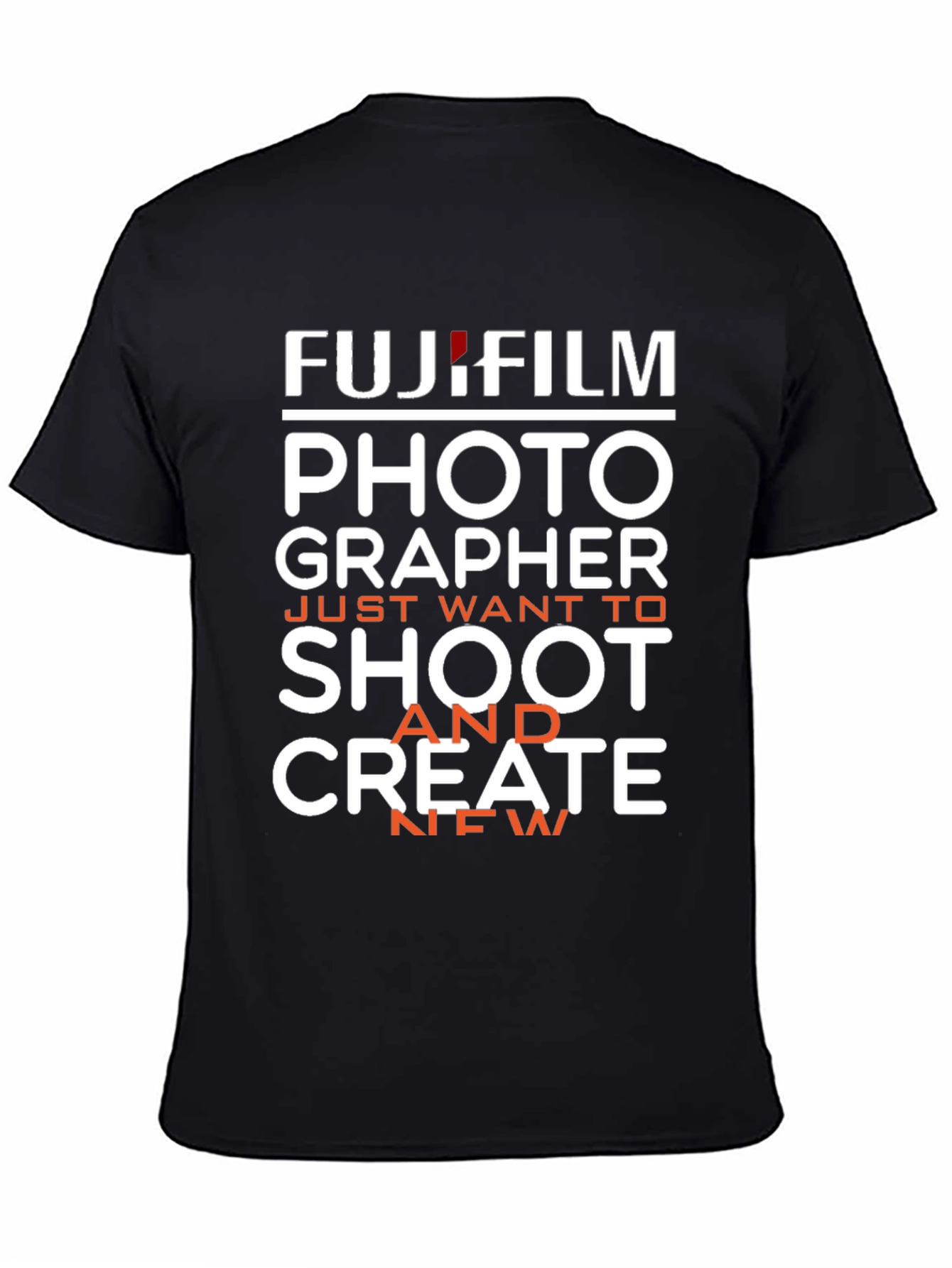 Fujifilm Photographer T-Shirt - Shoot and Create