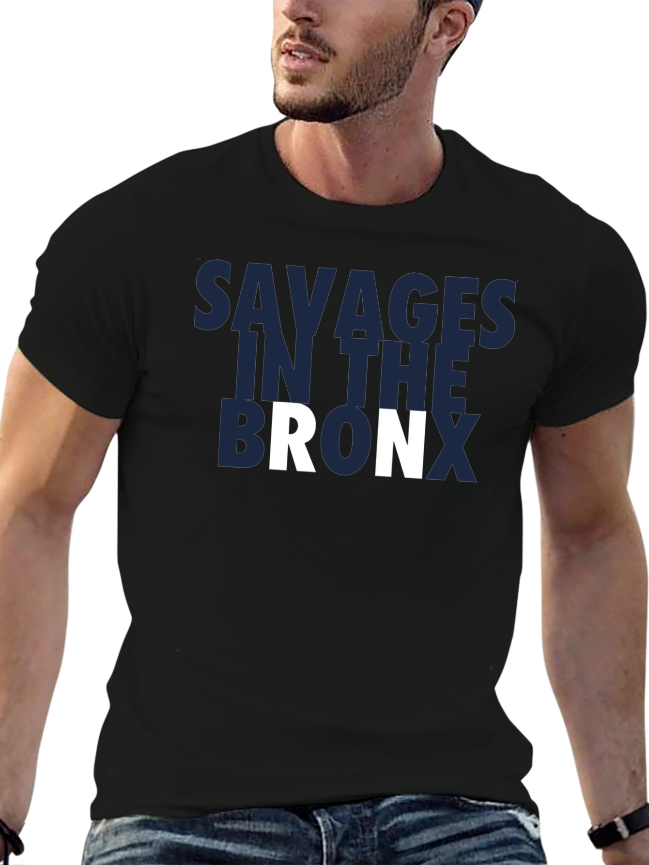 Savages in the Bronx Graphic T-Shirt
