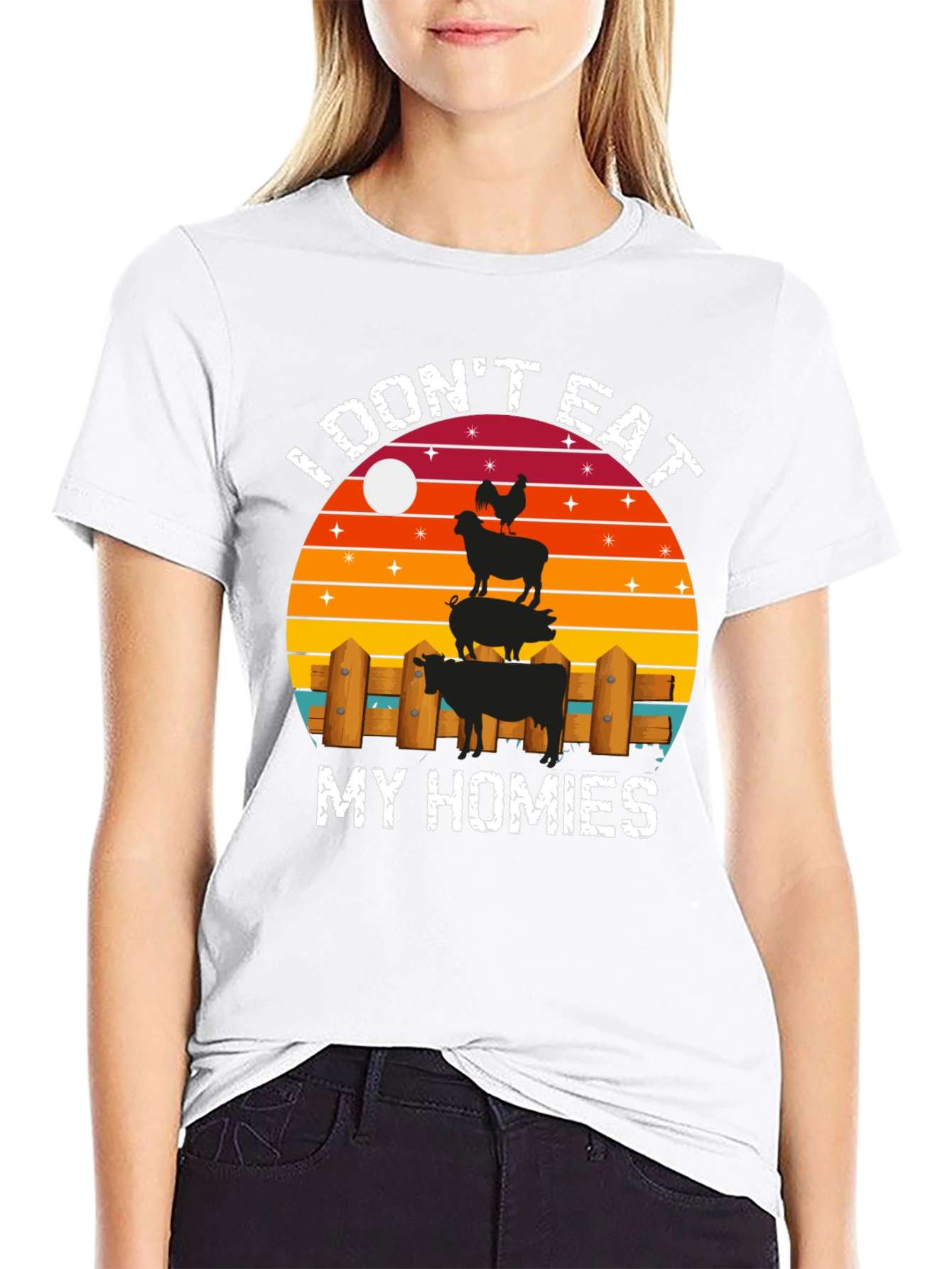 I Dont Eat My Homies Vegan T-Shirt