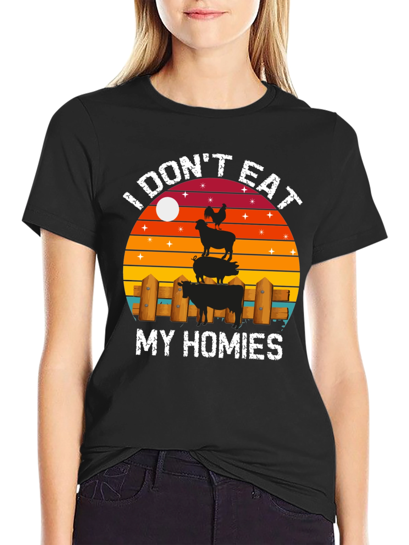I Dont Eat My Homies Vegan T-Shirt