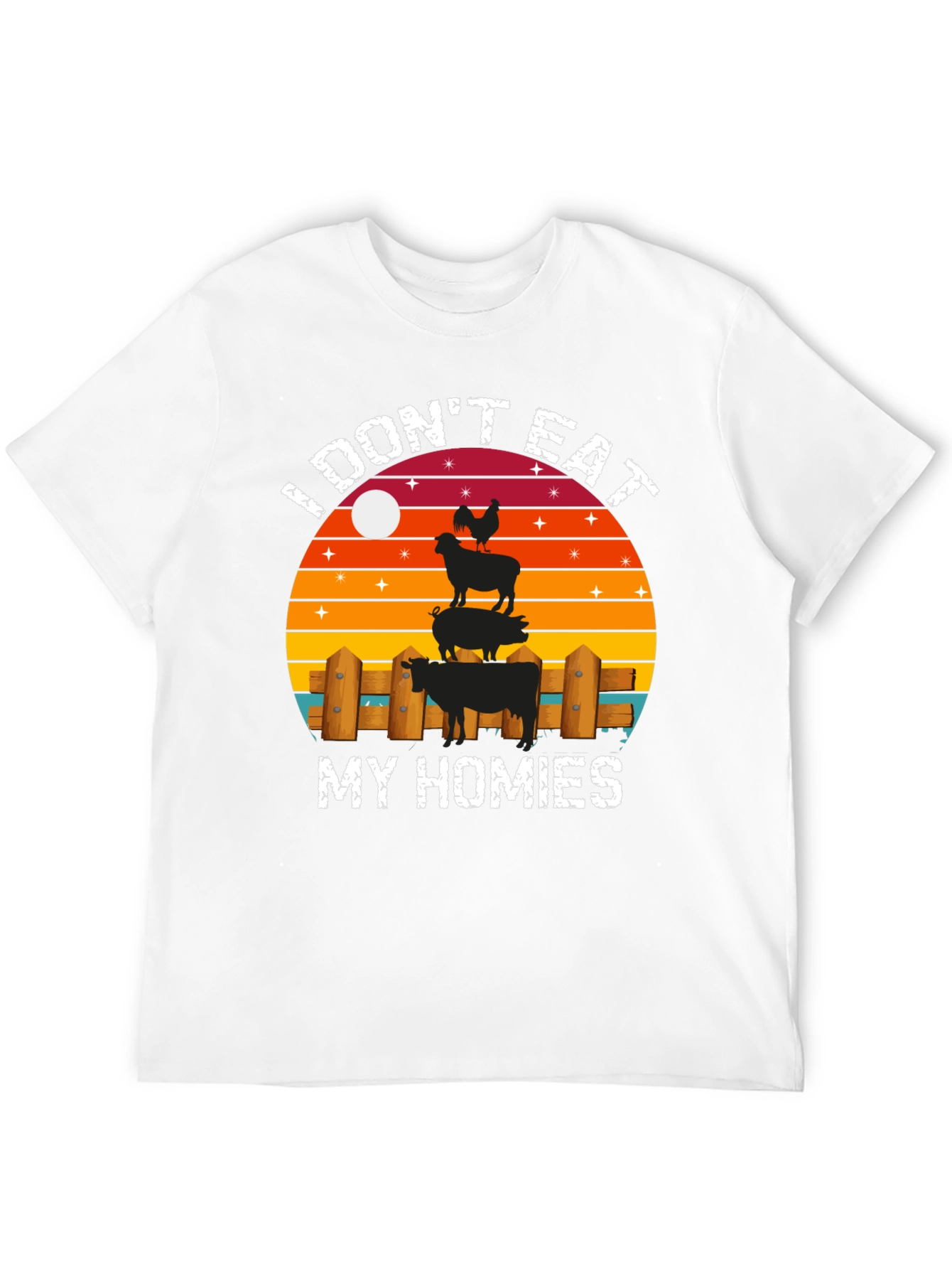 I Dont Eat My Homies Vegan T-Shirt