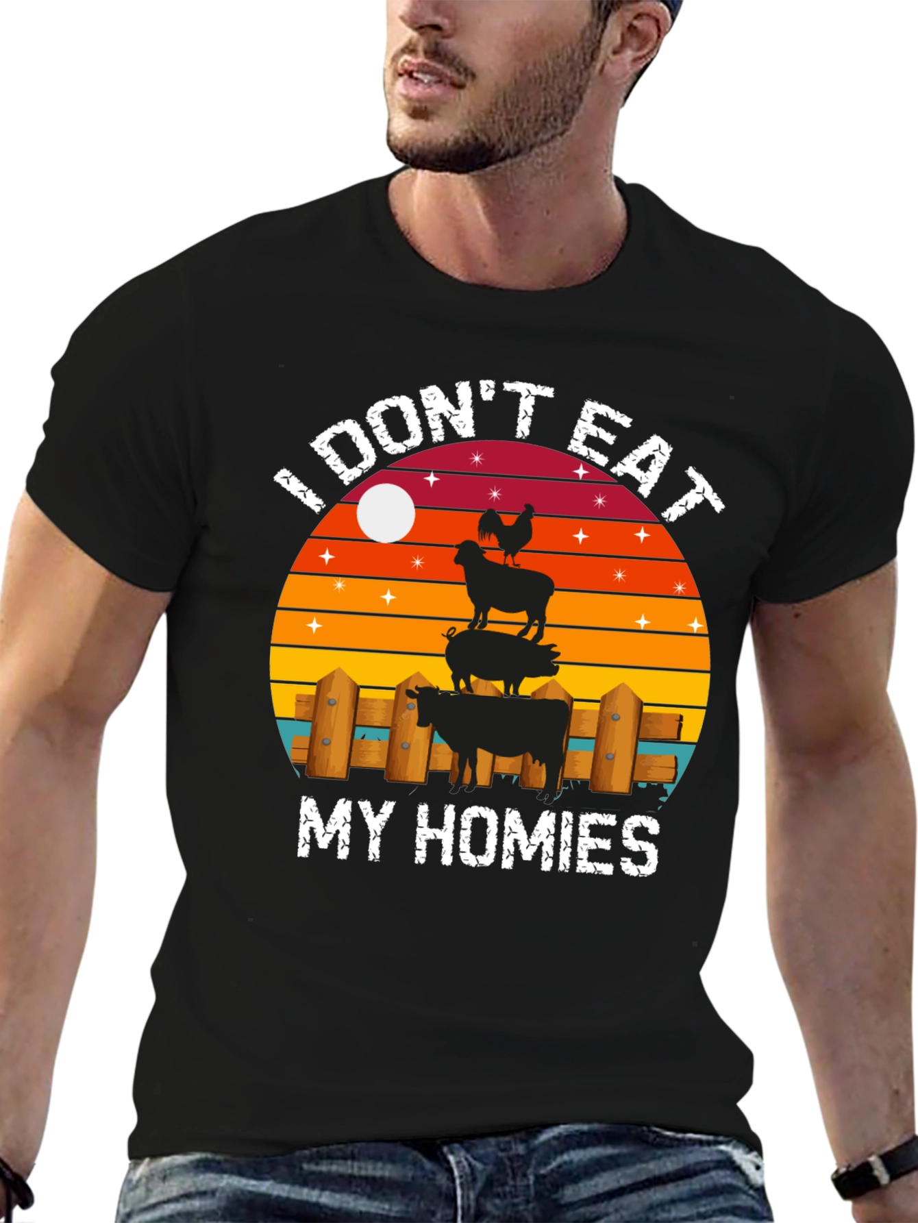 I Dont Eat My Homies Vegan T-Shirt