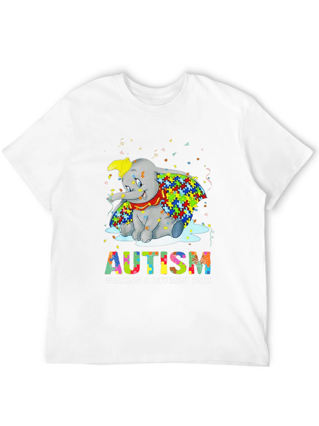 Autism Awareness Dumbo T-Shirt