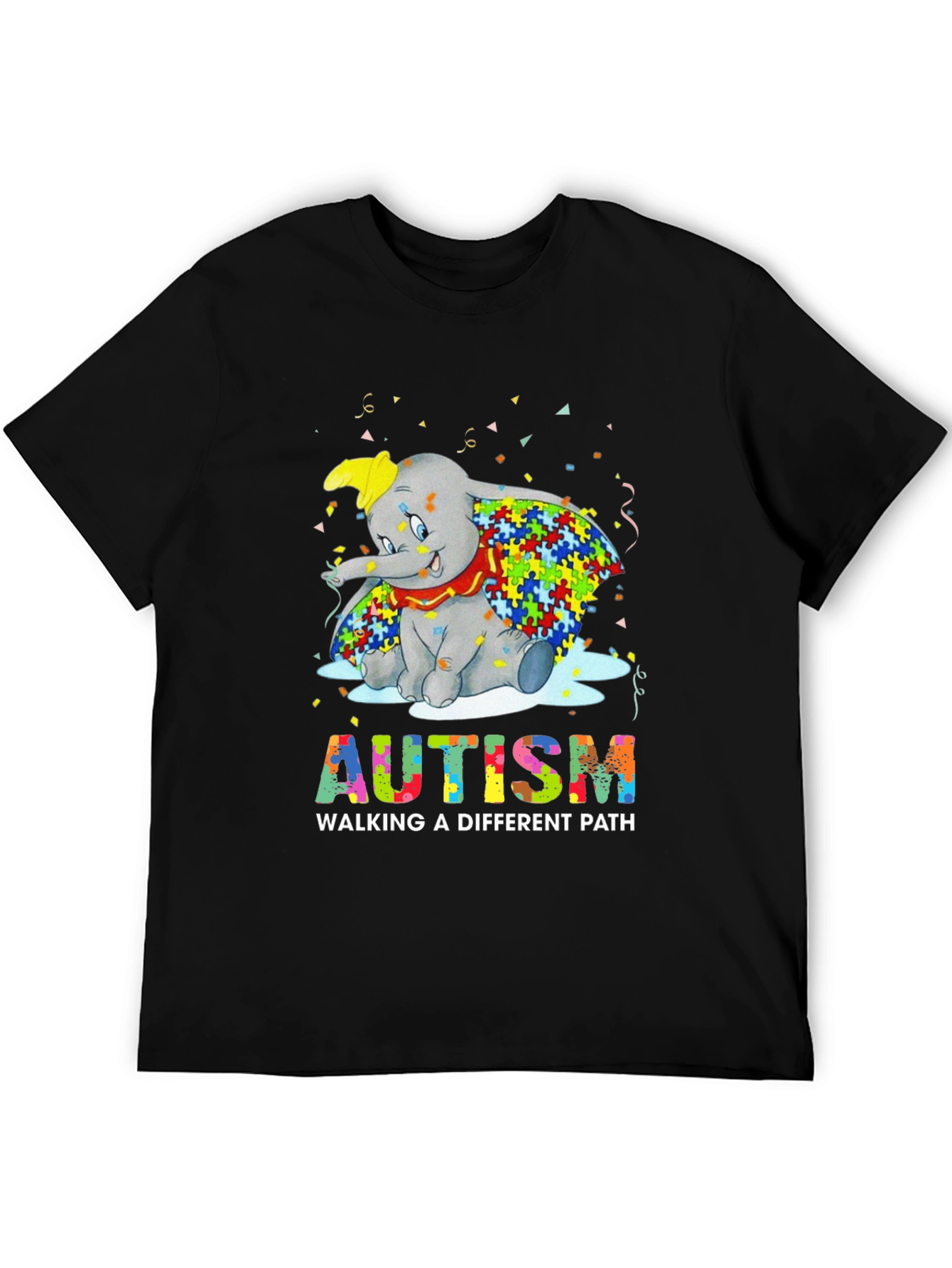 Autism Awareness Dumbo T-Shirt