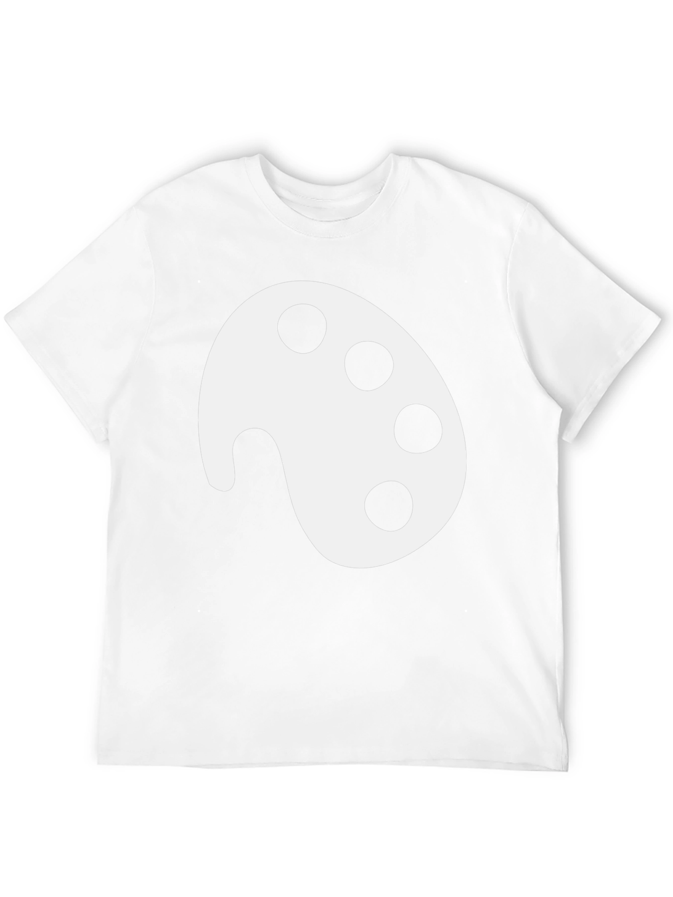 Artist Palette Black T-Shirt - Painters Essential