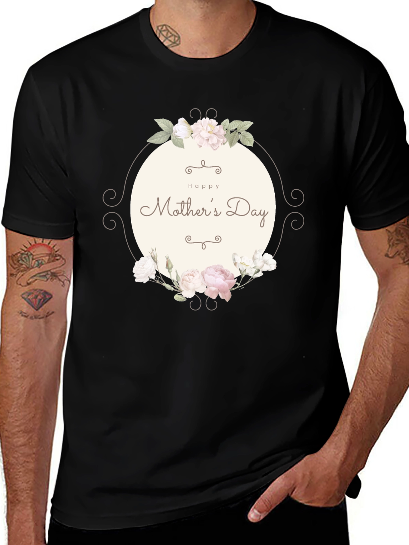 Floral Mothers Day Graphic Tee