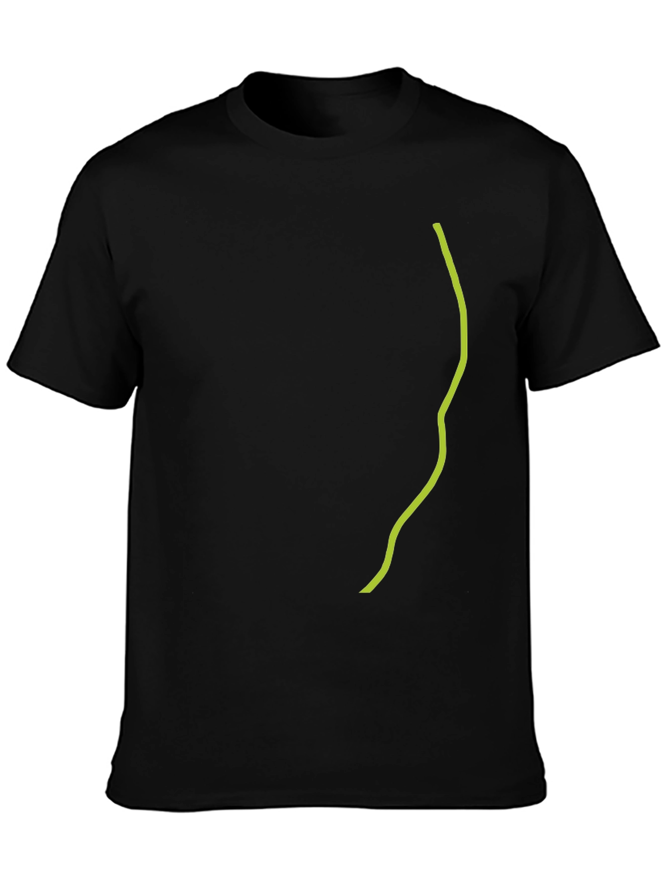 Mens Black T-Shirt - Everyday Casual Wear
