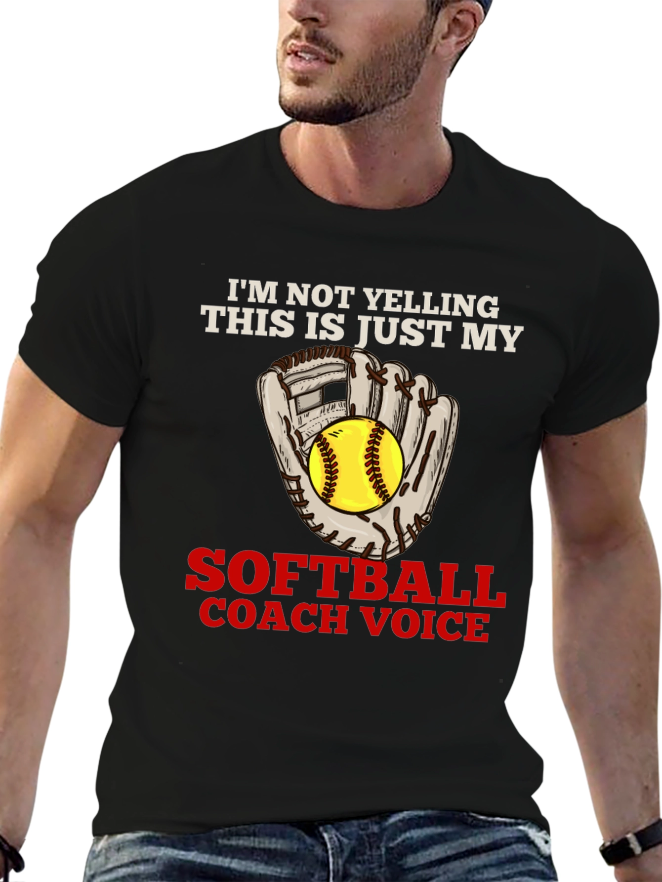 Softball Coach Voice T-Shirt