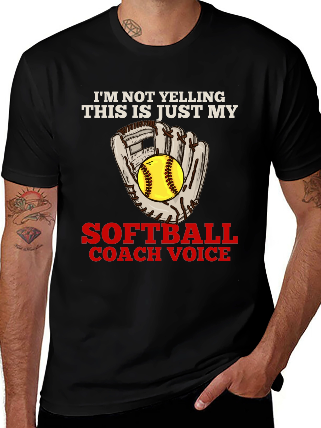 Softball Coach Voice T-Shirt