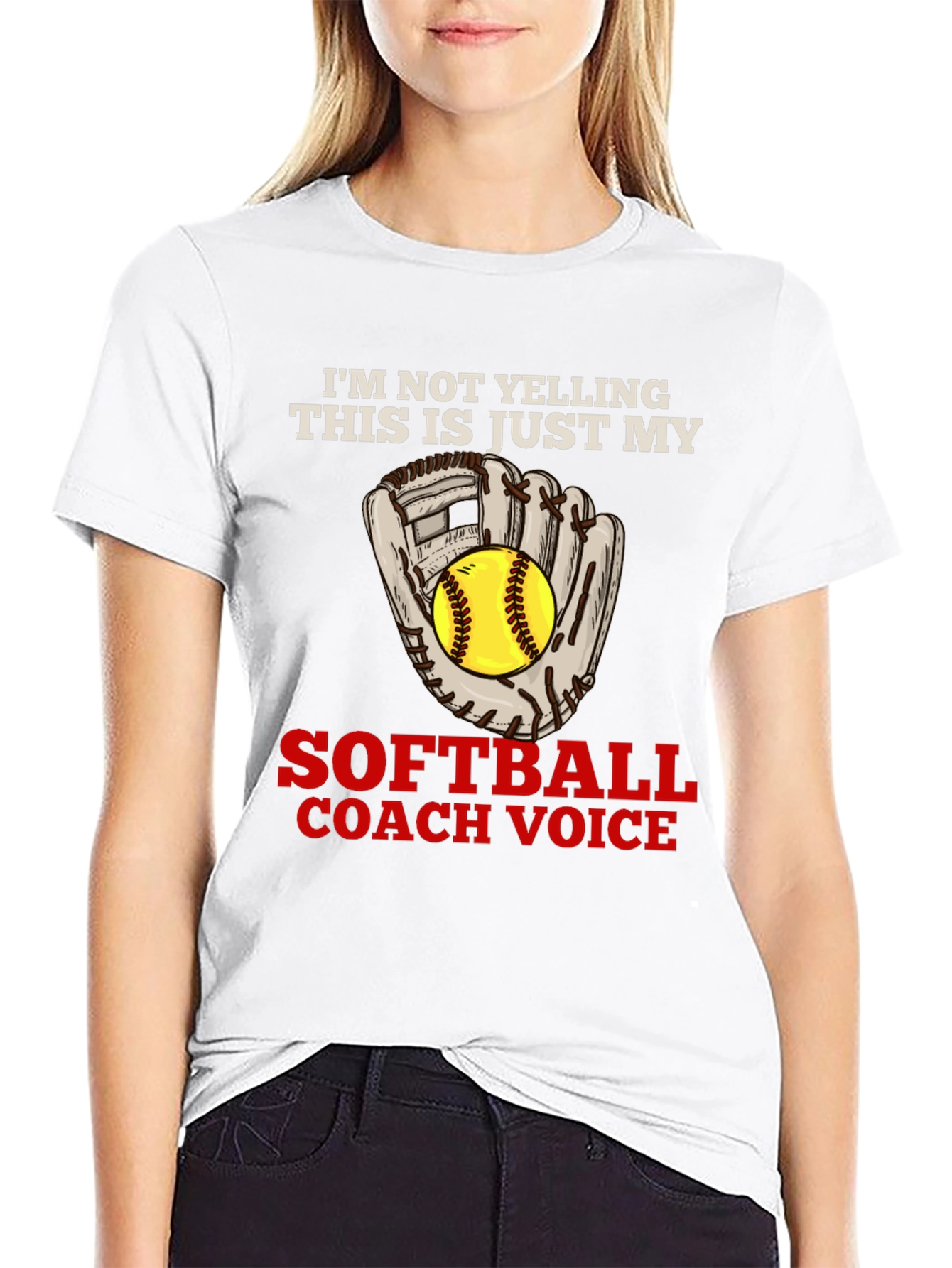 Softball Coach Voice T-Shirt