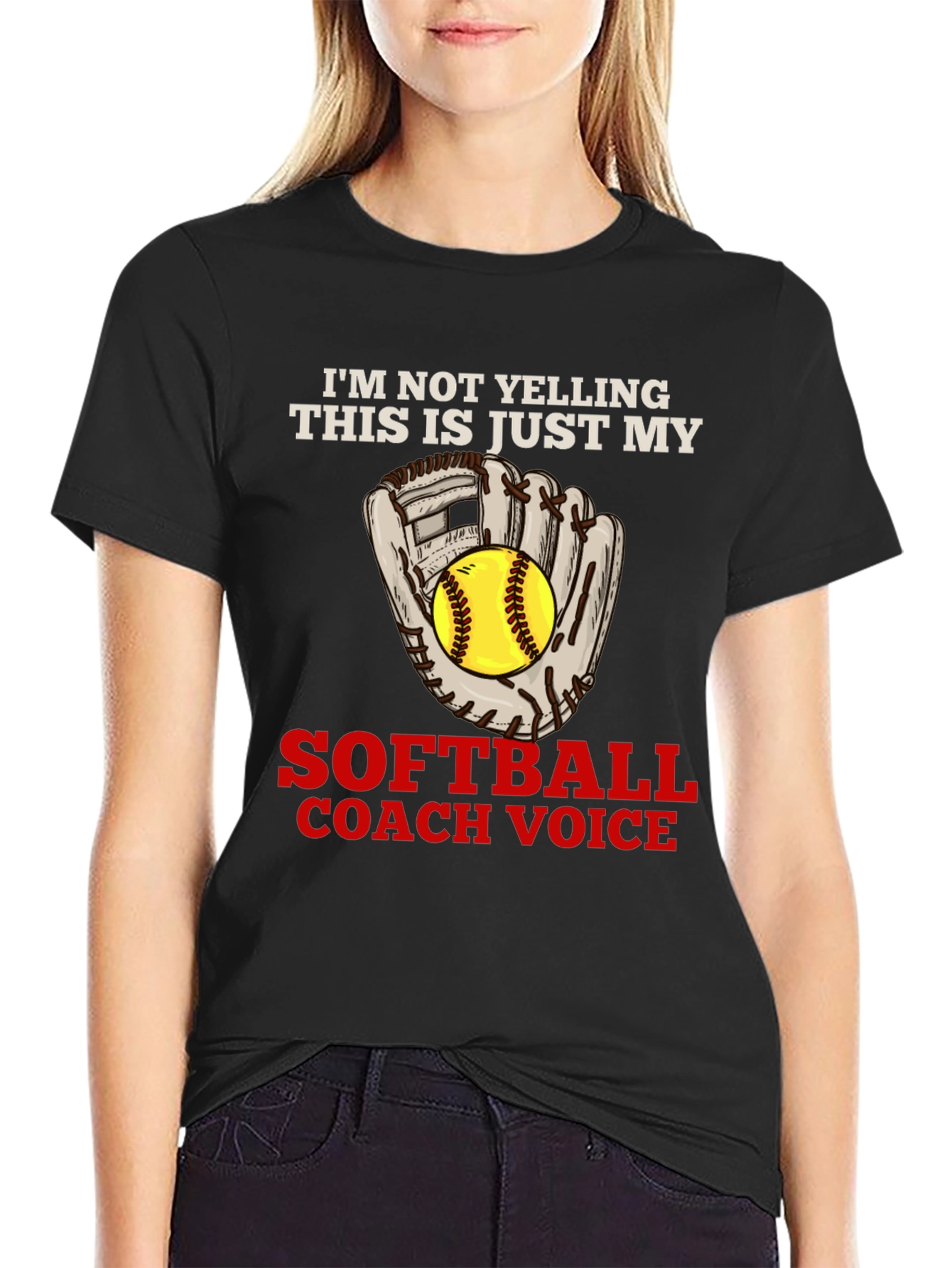 Softball Coach Voice T-Shirt