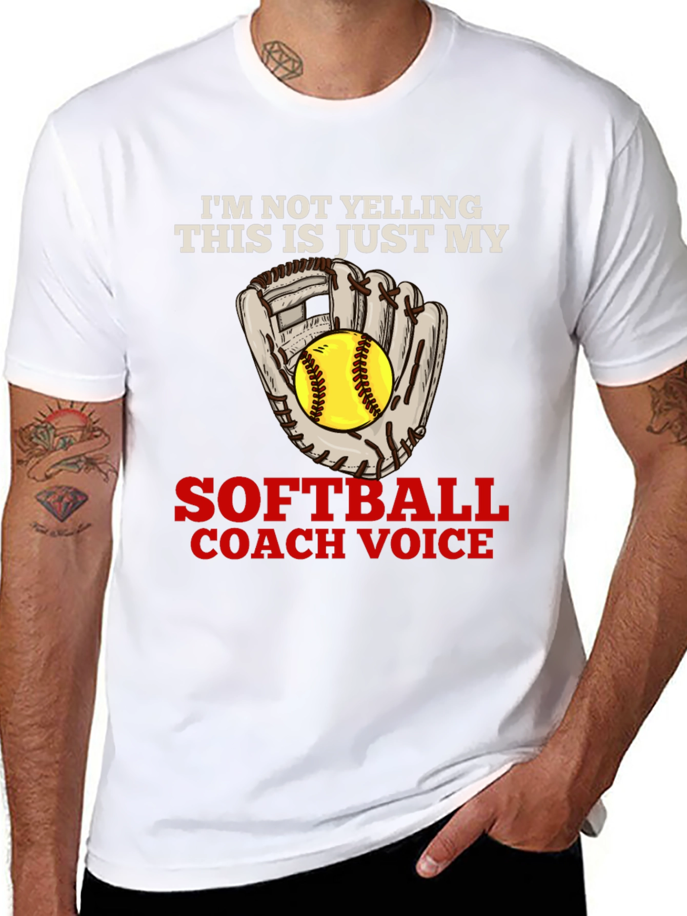 Softball Coach Voice T-Shirt