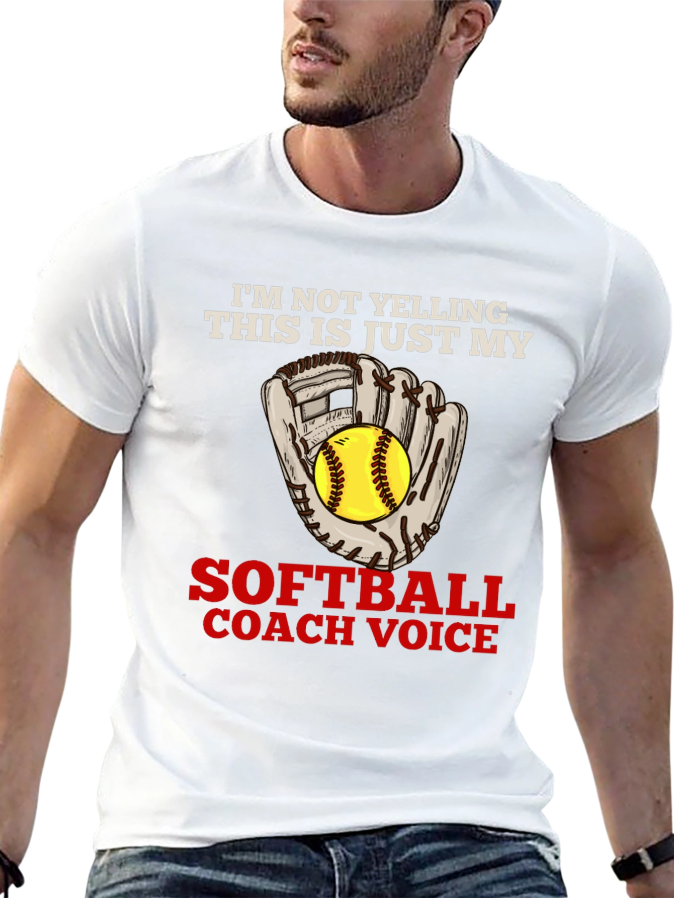 Softball Coach Voice T-Shirt