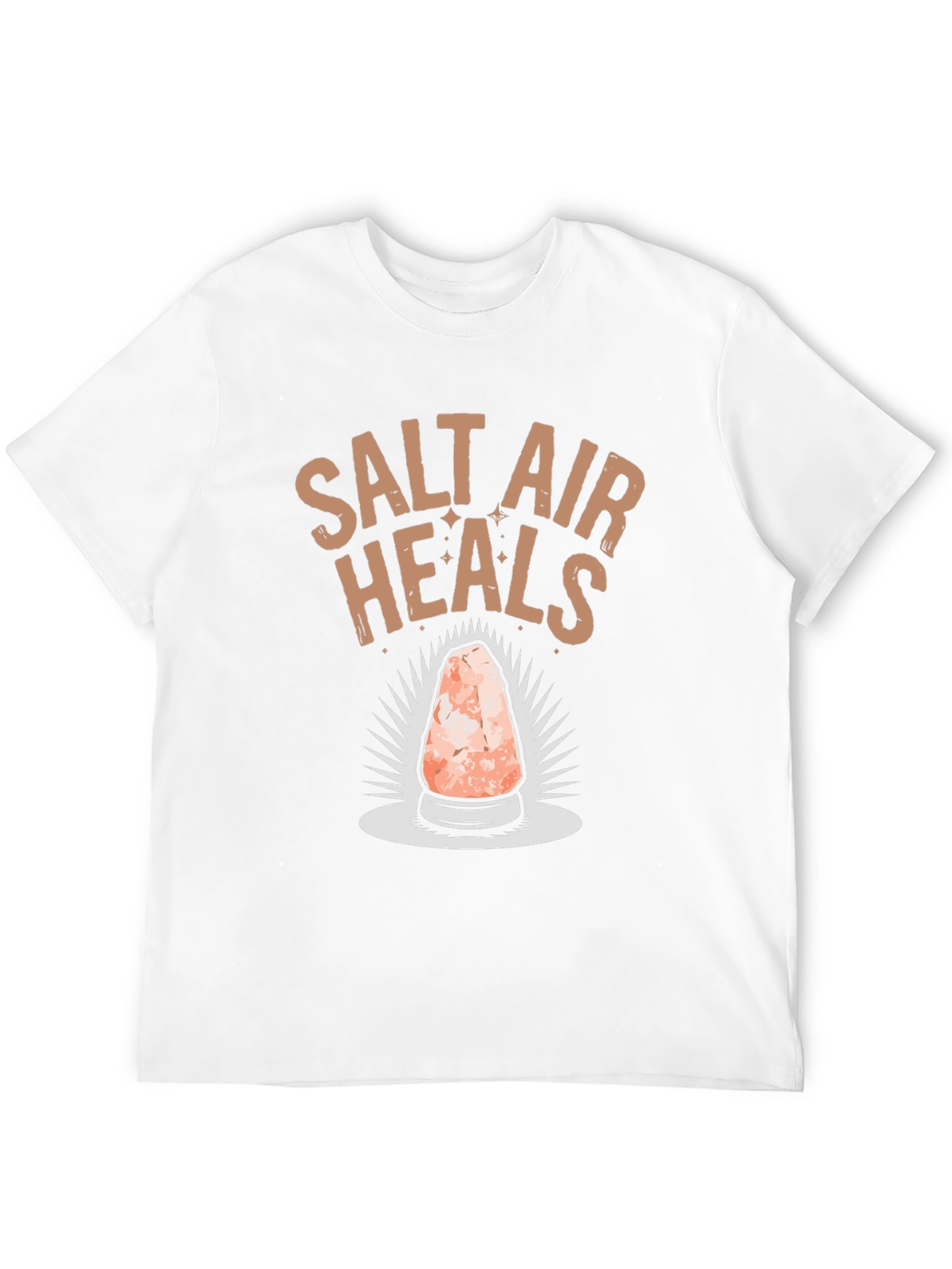 Salt Air Heals Graphic T-Shirt - Black