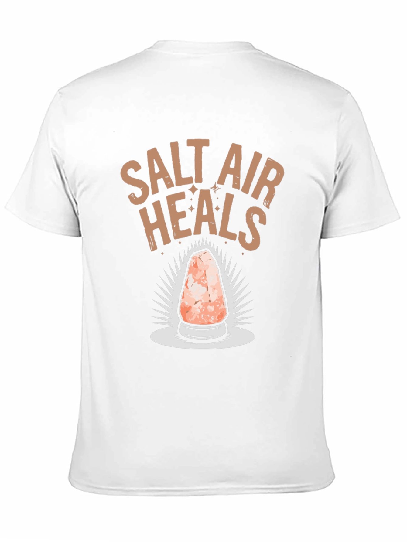 Salt Air Heals Graphic T-Shirt - Black