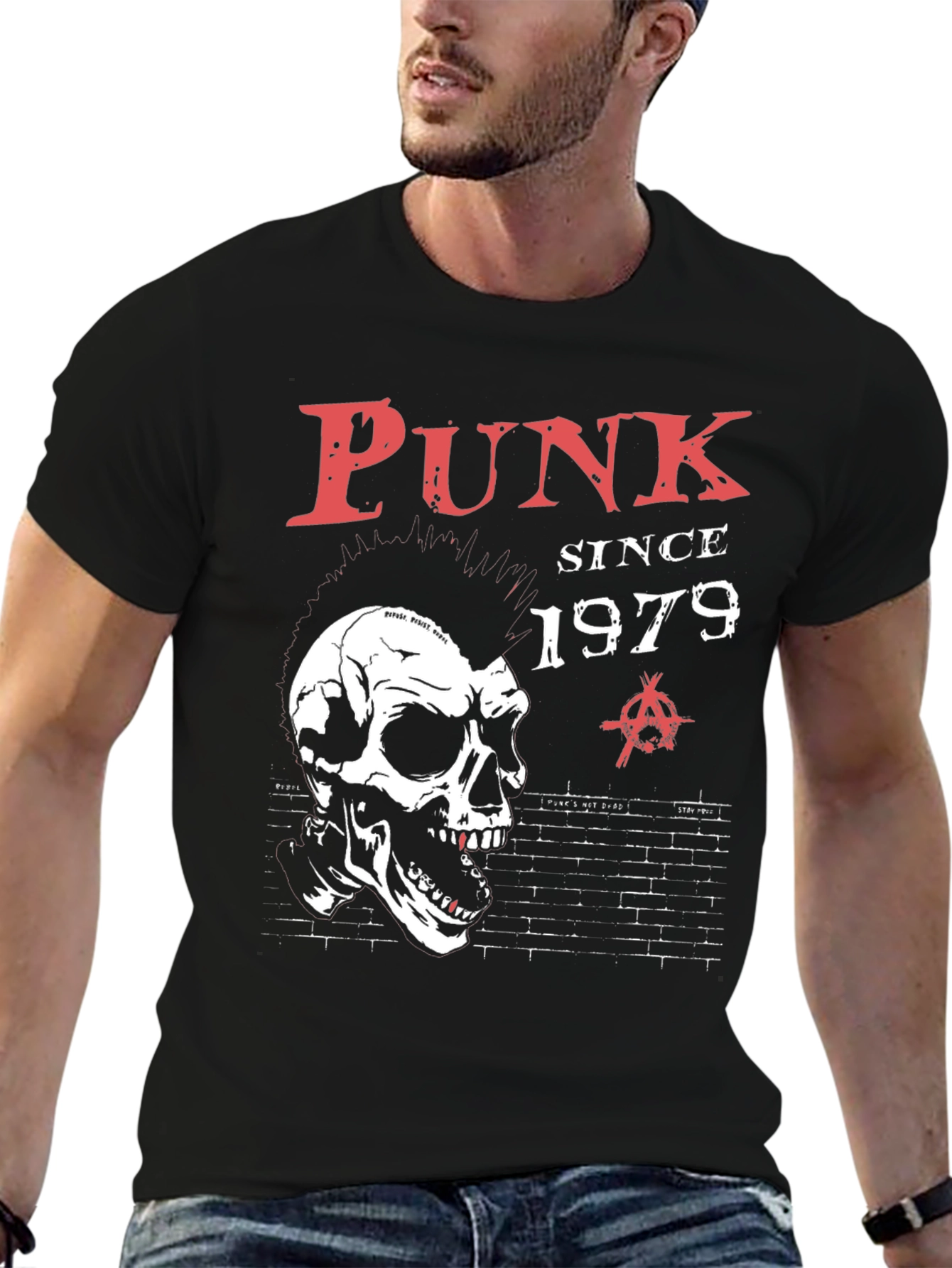 Punk Since 1979 Skull Graphic Tee