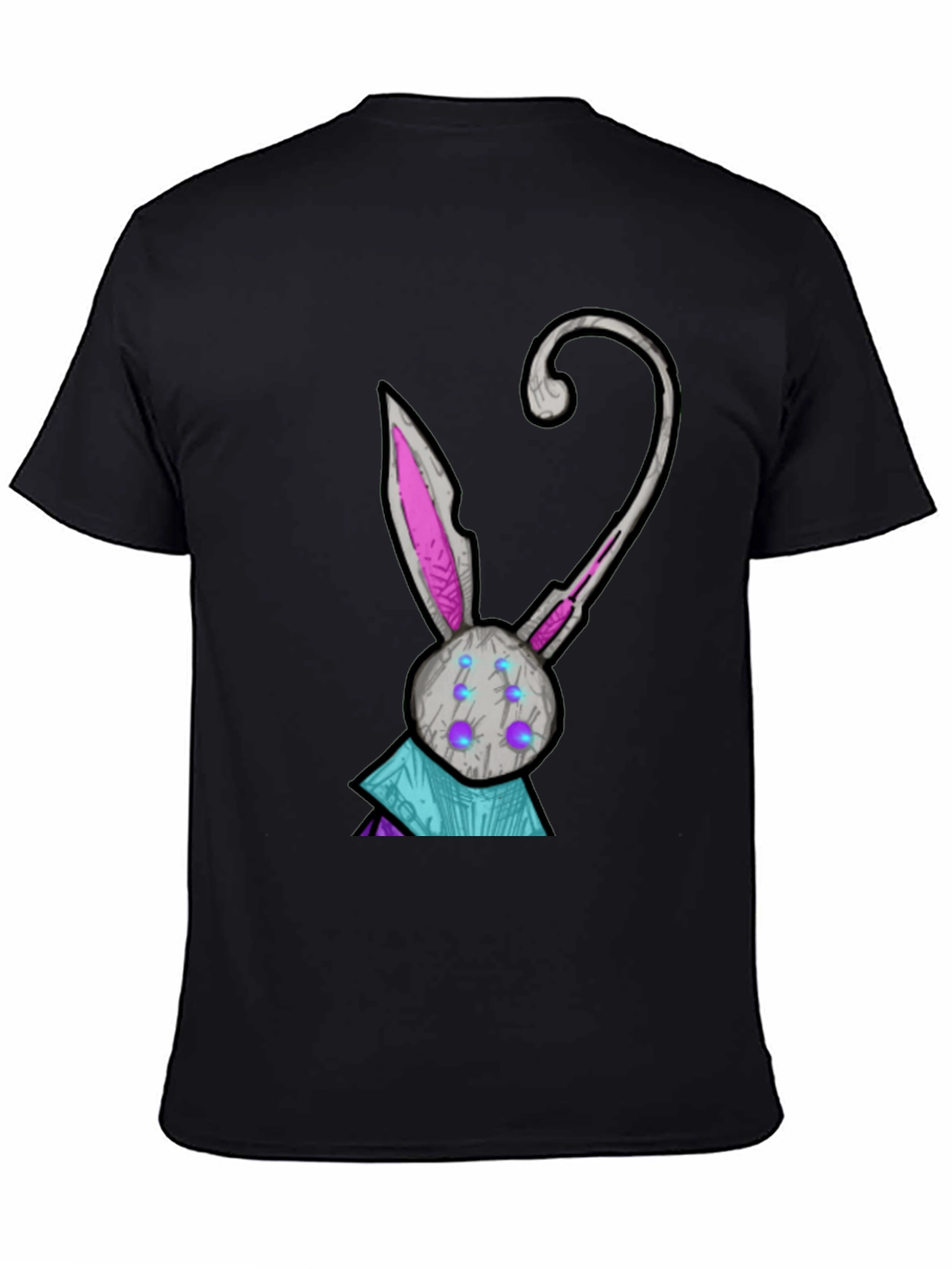 Robot Rabbit T-Shirt - Unique Graphic Tee
