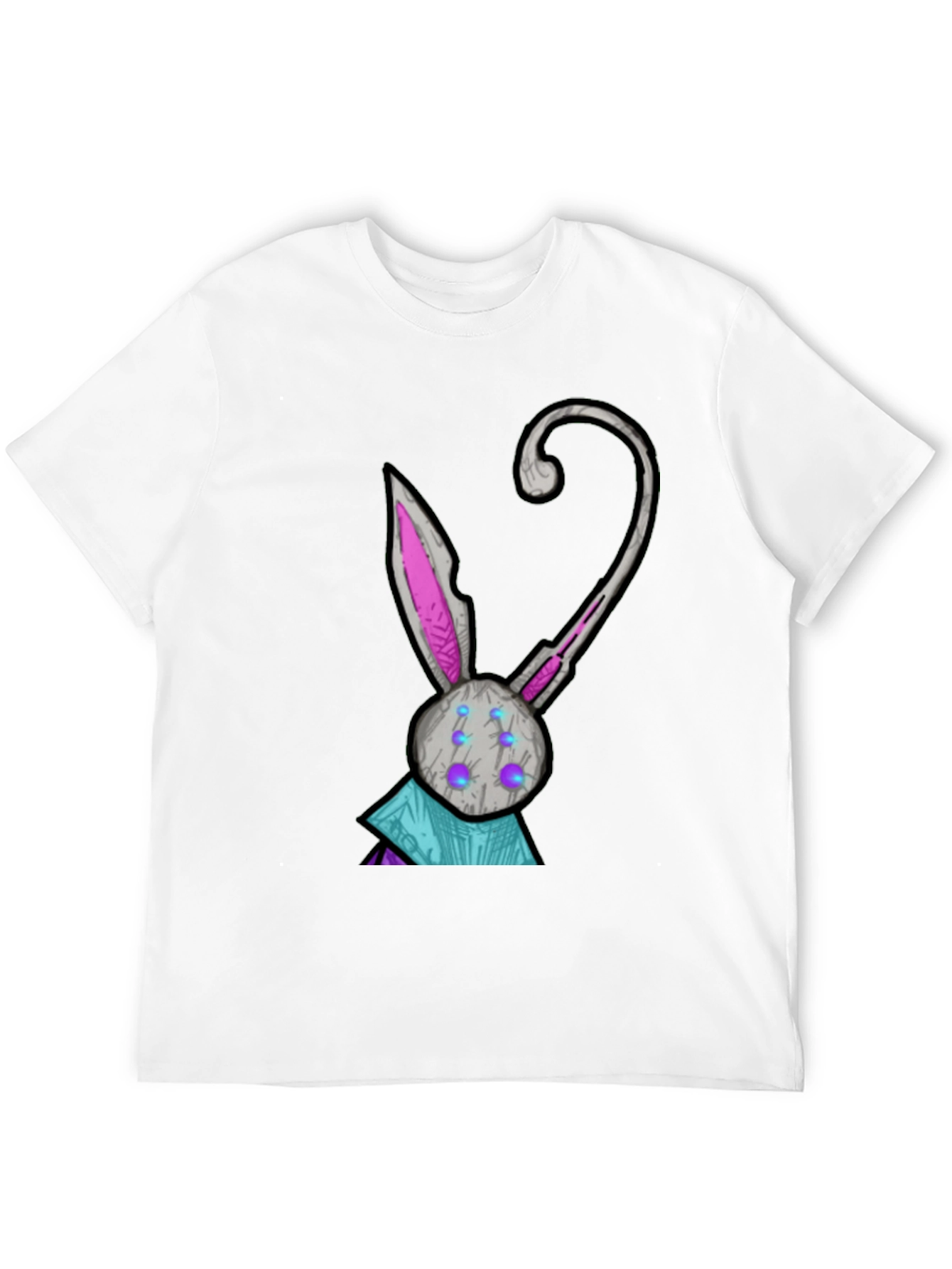 Robot Rabbit T-Shirt - Unique Graphic Tee