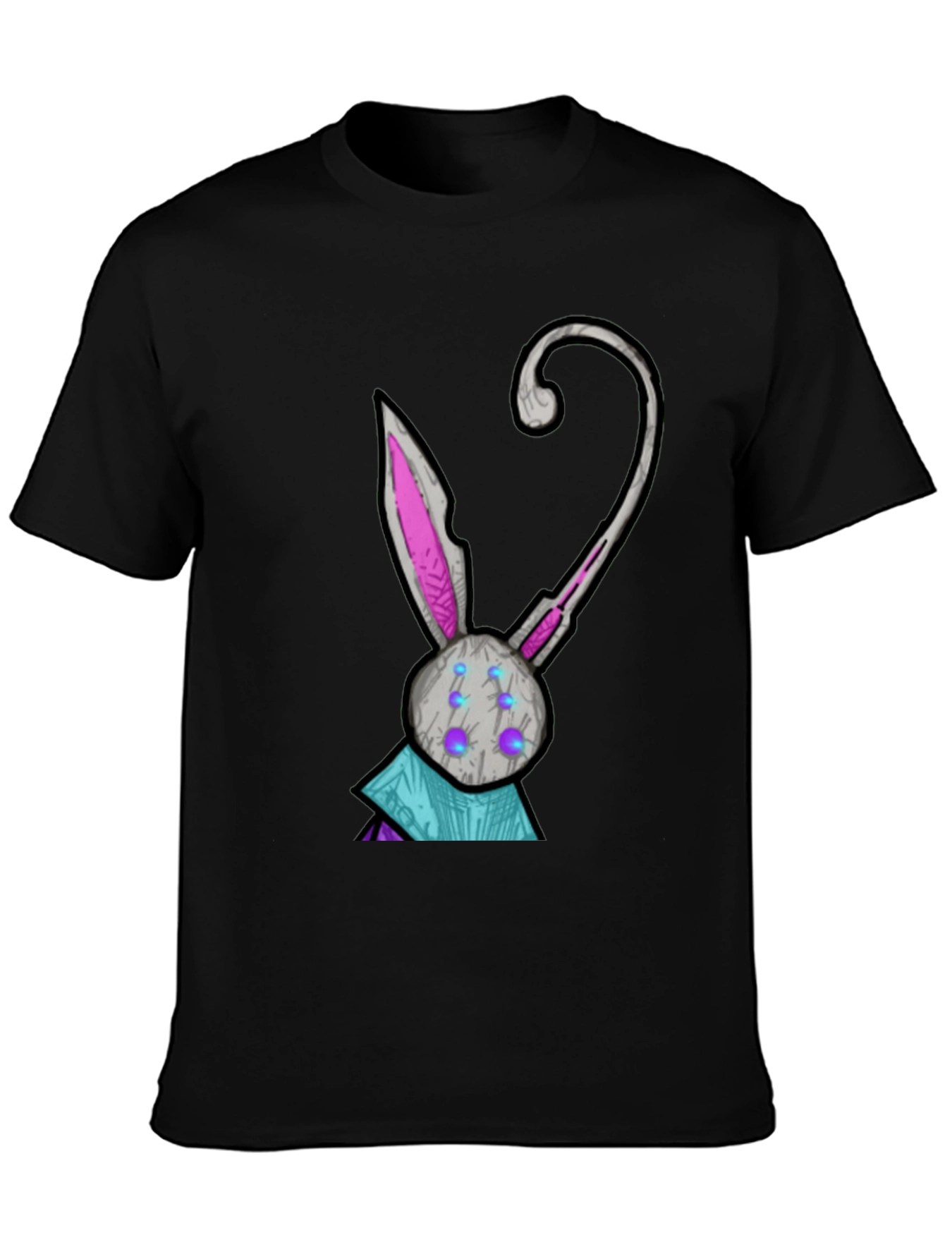 Robot Rabbit T-Shirt - Unique Graphic Tee