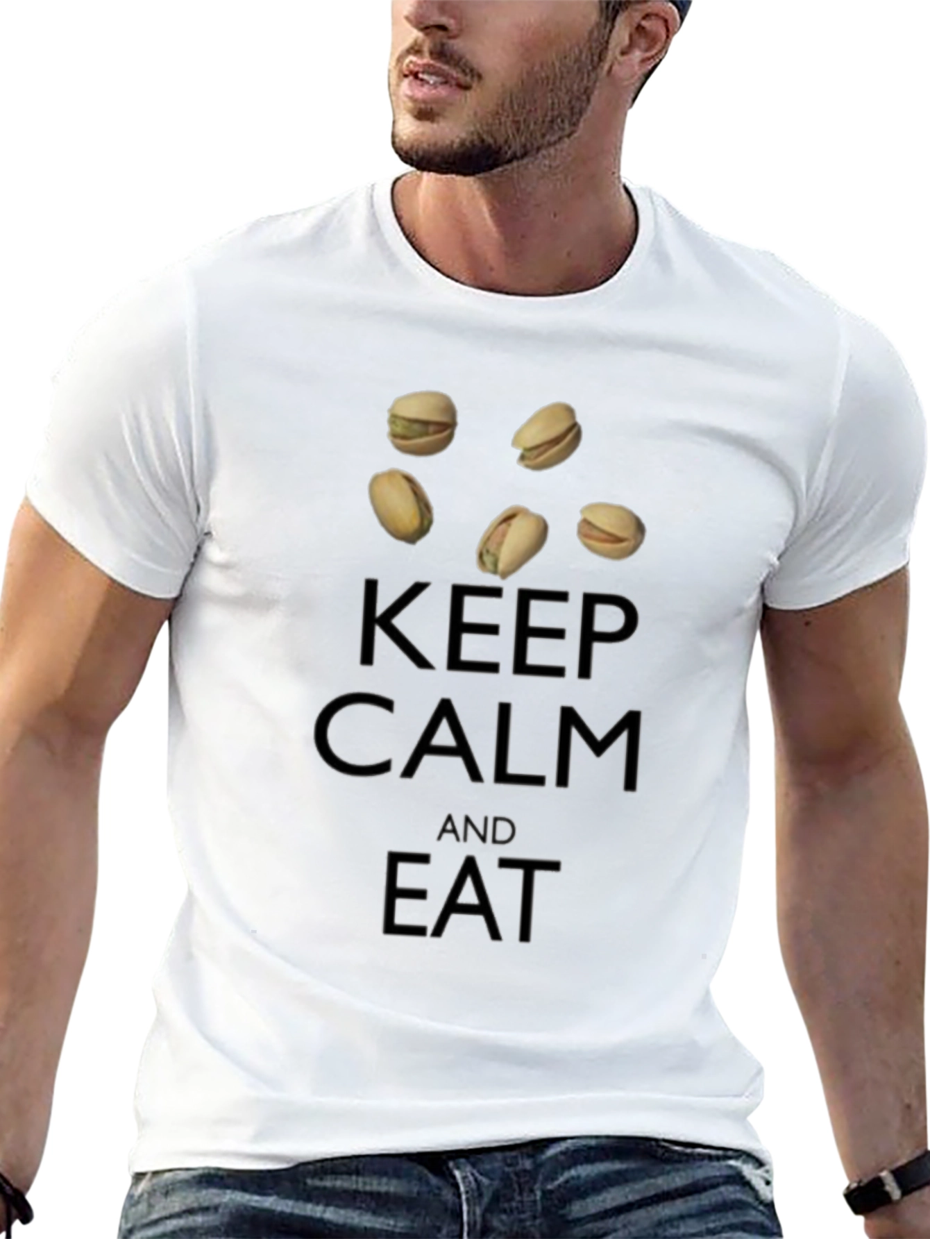Keep Calm and Eat Pistachios T-Shirt
