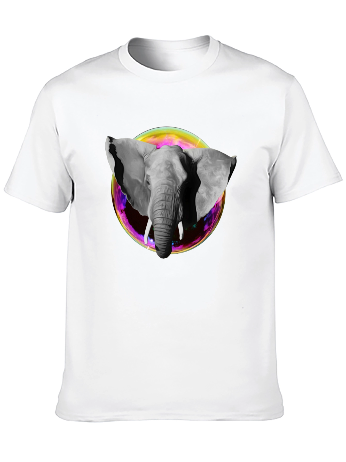 Elephant Bubble Graphic T-Shirt