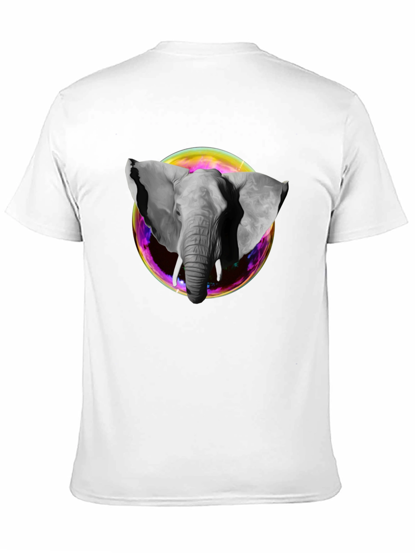 Elephant Bubble Graphic T-Shirt