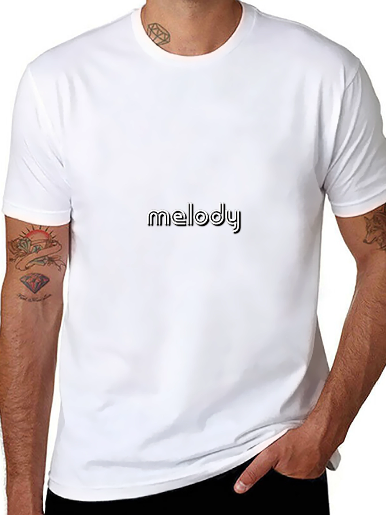 Melody Black T-Shirt