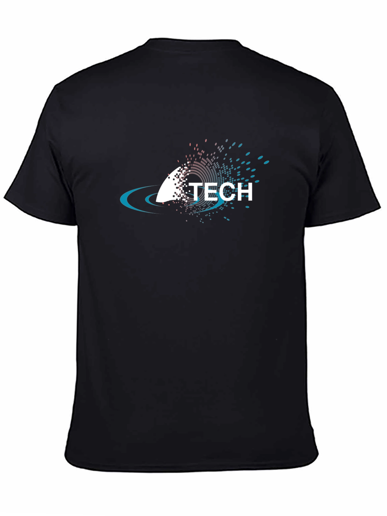 Tech Graphic Black T-Shirt