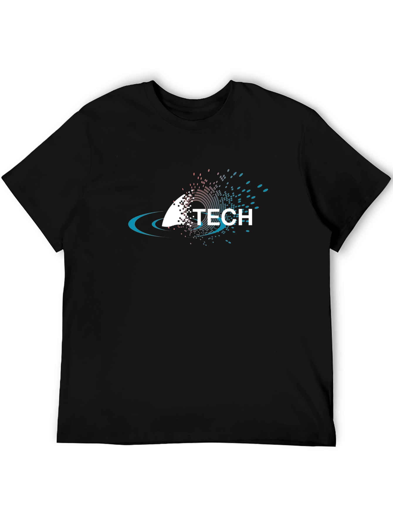 Tech Graphic Black T-Shirt