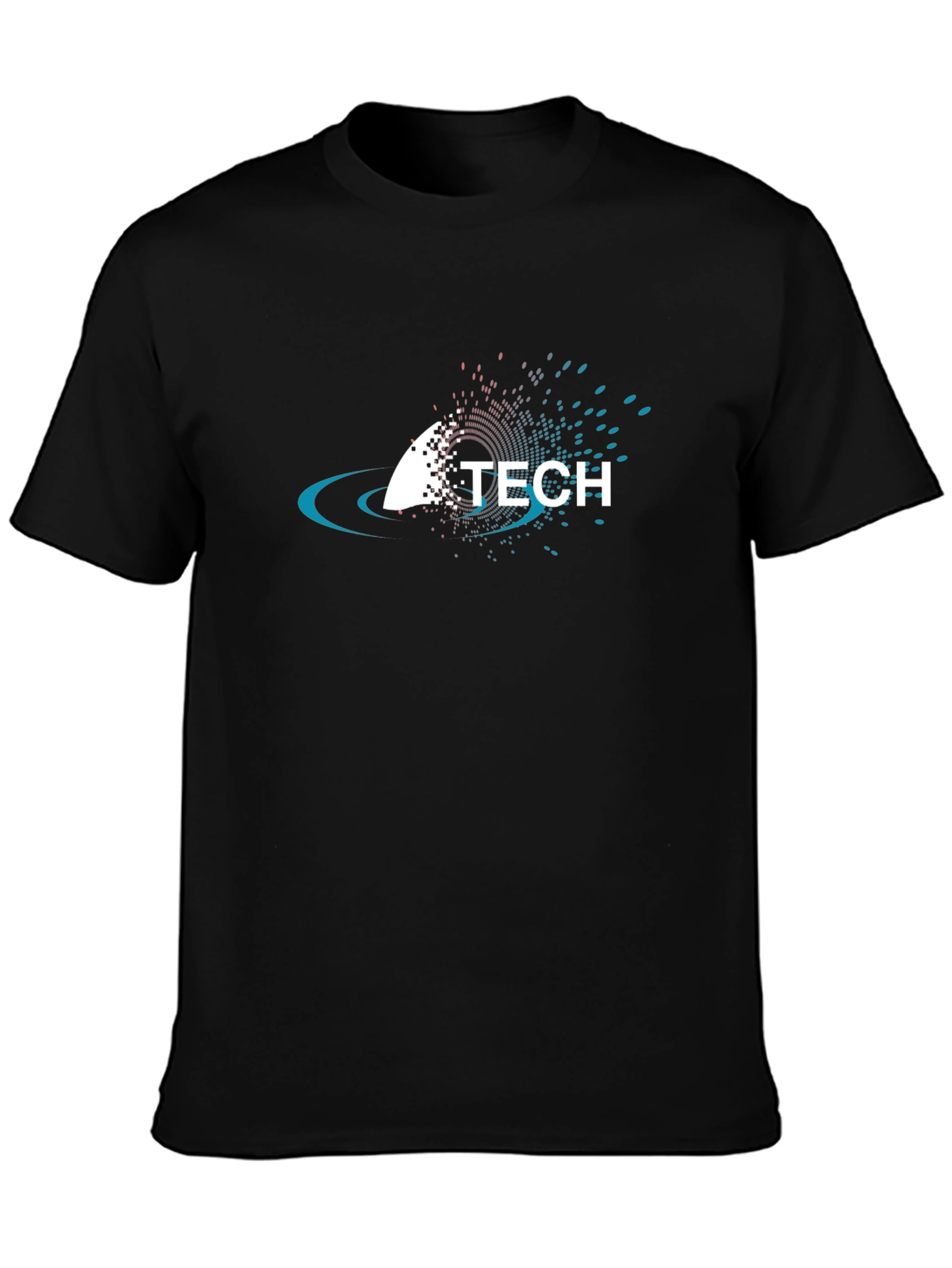Tech Graphic Black T-Shirt