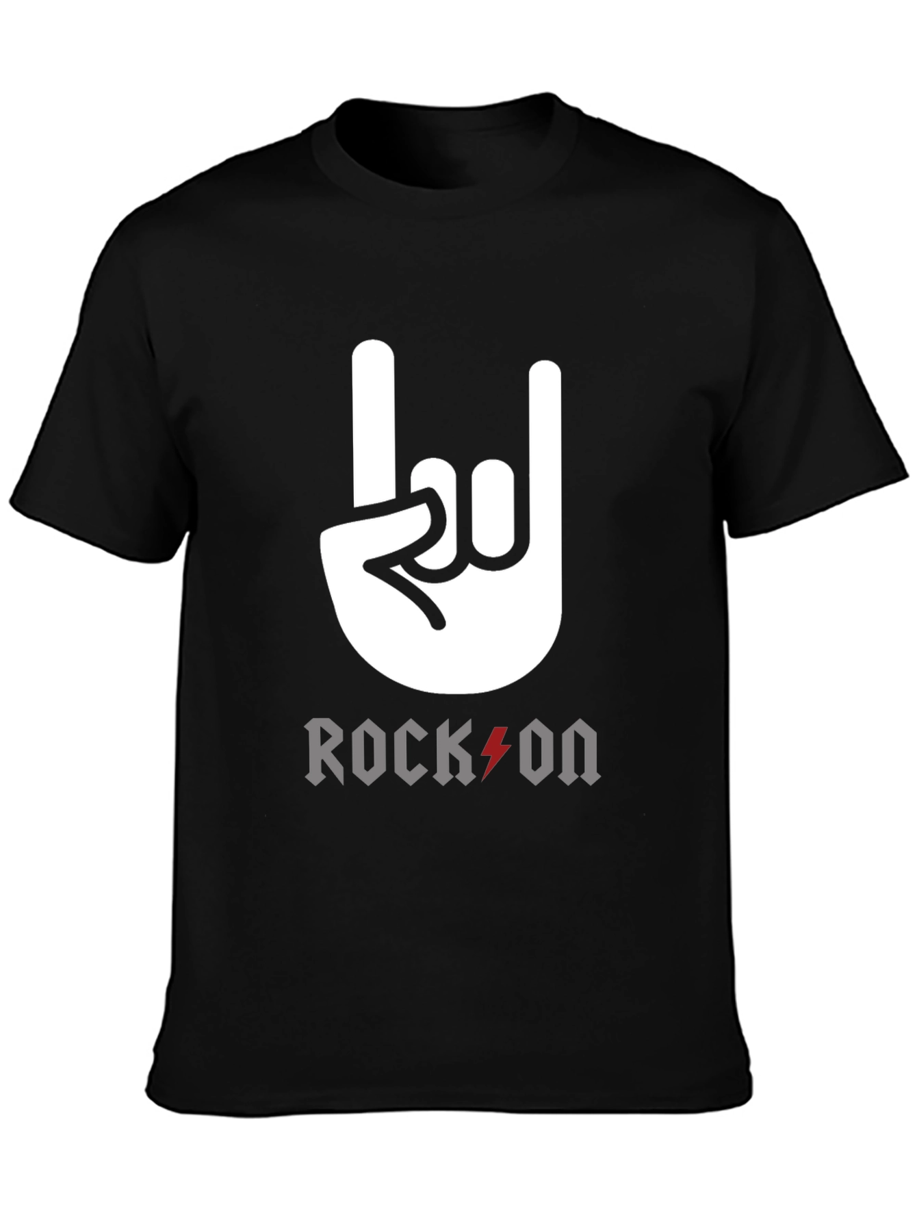 Rock On T-Shirt - Metal Hand Sign Tee