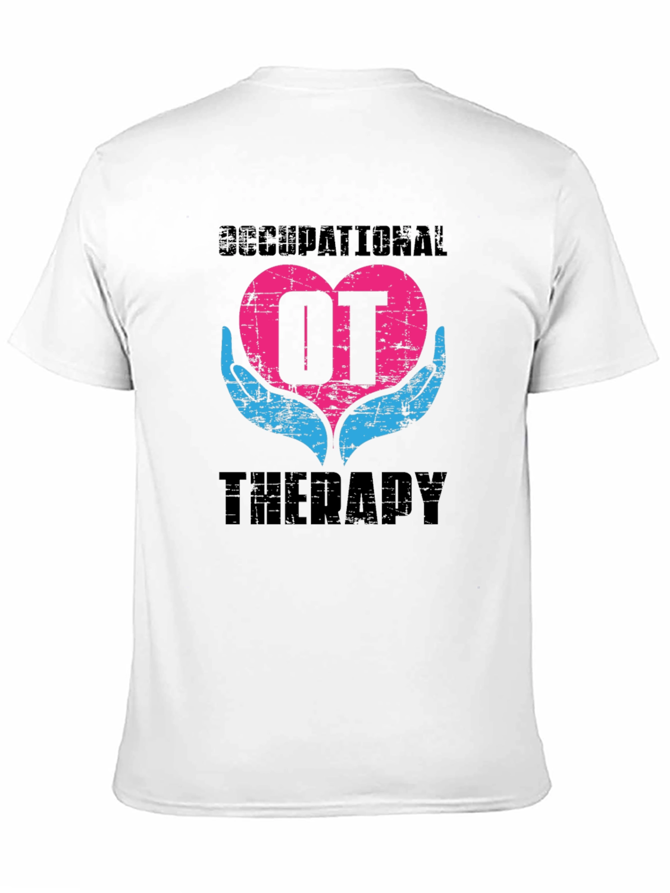 Occupational Therapy OT Heart Hands Graphic Tee
