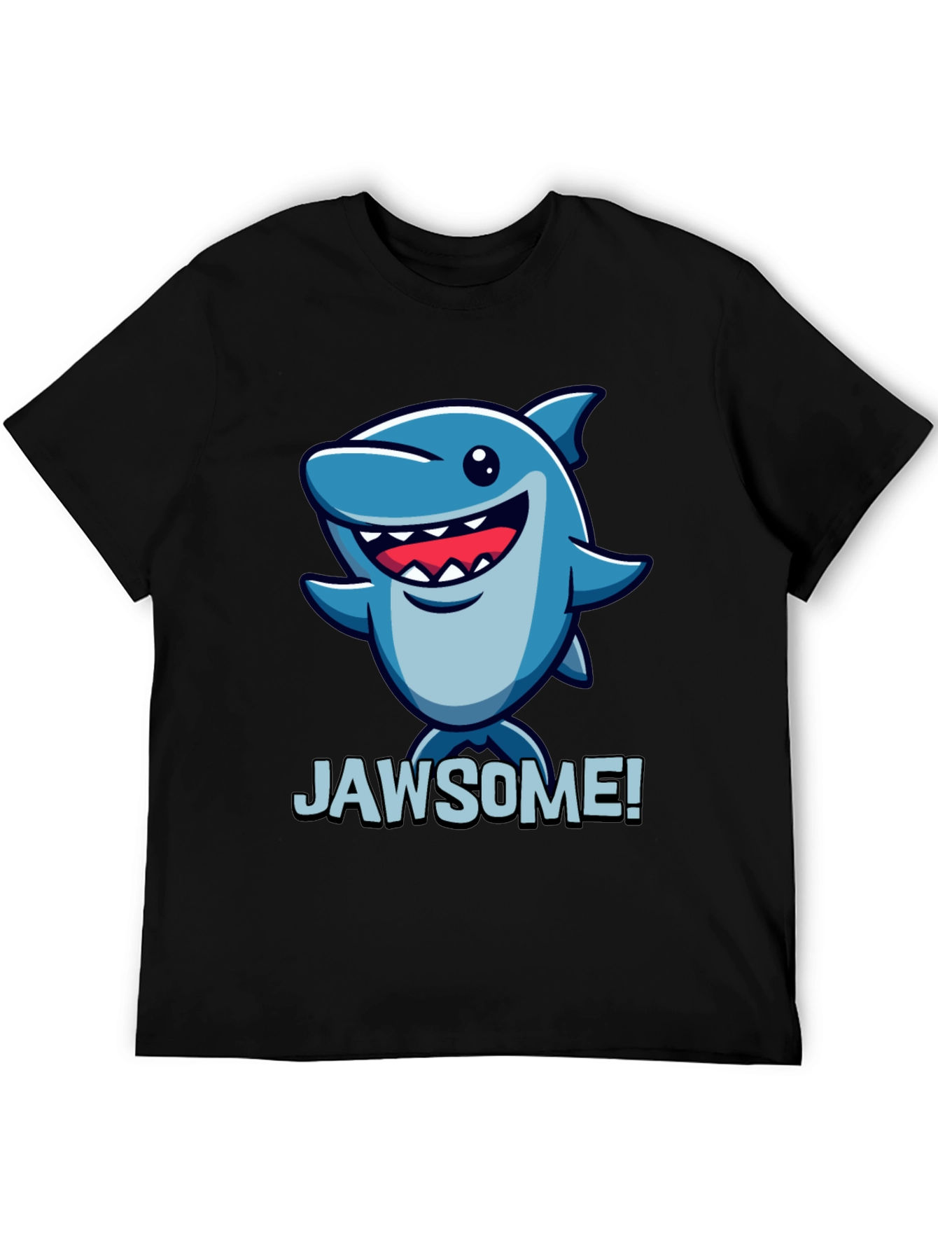 Jawsome Shark Graphic Tee - Black