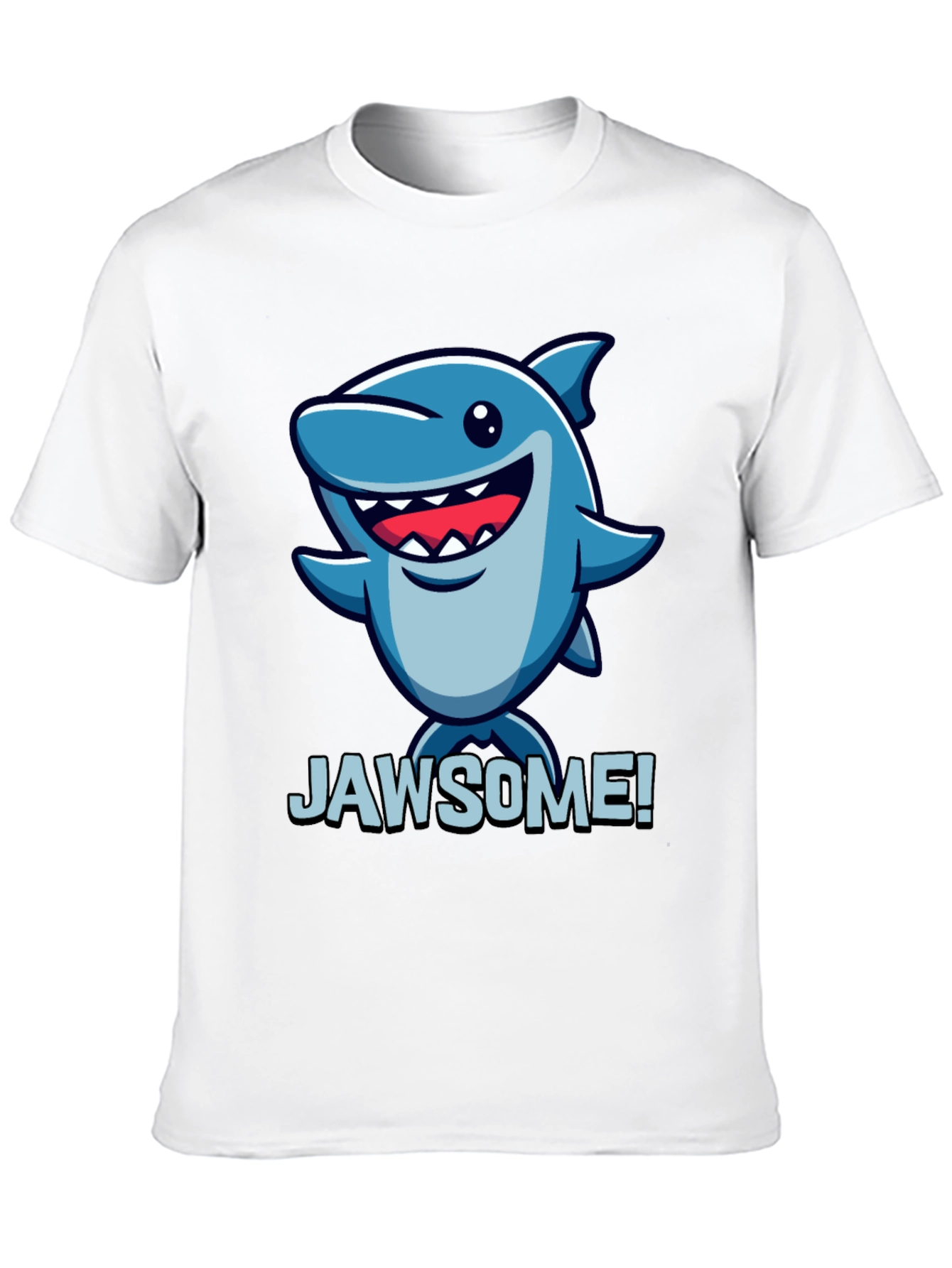 Jawsome Shark Graphic Tee - Black