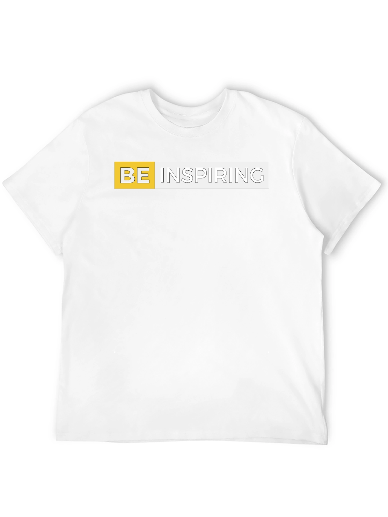 Be Inspiring Graphic Tee - Modern Comfort Fit
