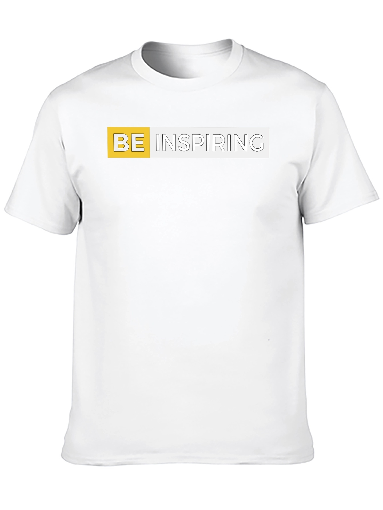 Be Inspiring Graphic Tee - Modern Comfort Fit