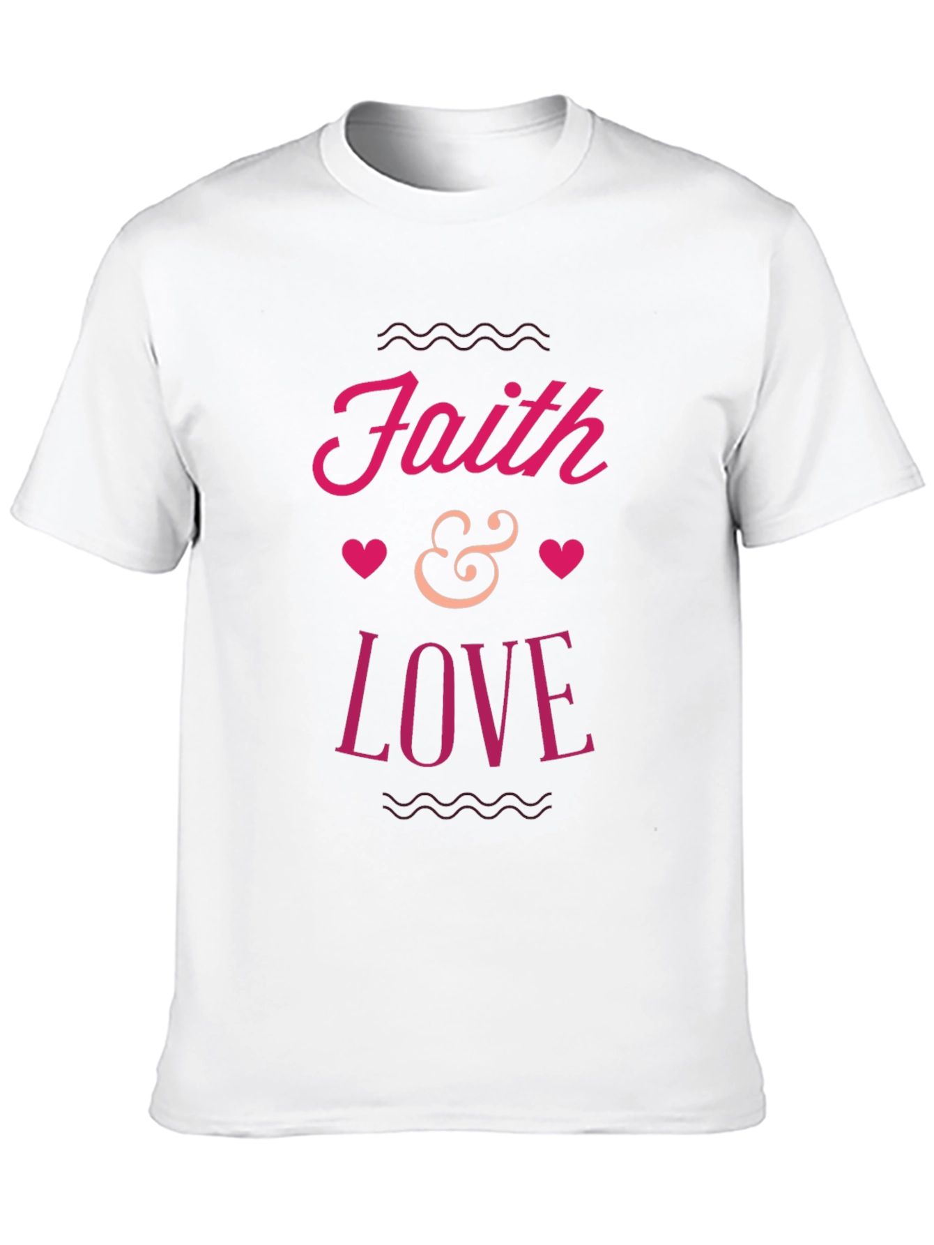 Faith & Love Graphic T-Shirt