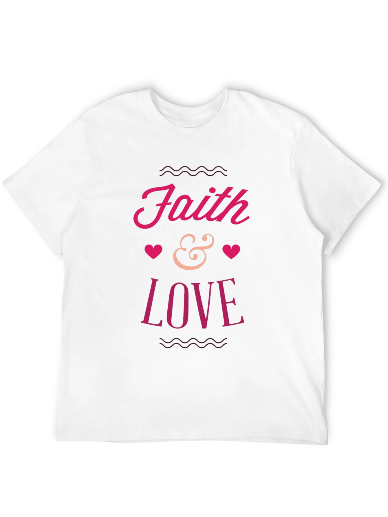 Faith & Love Graphic T-Shirt