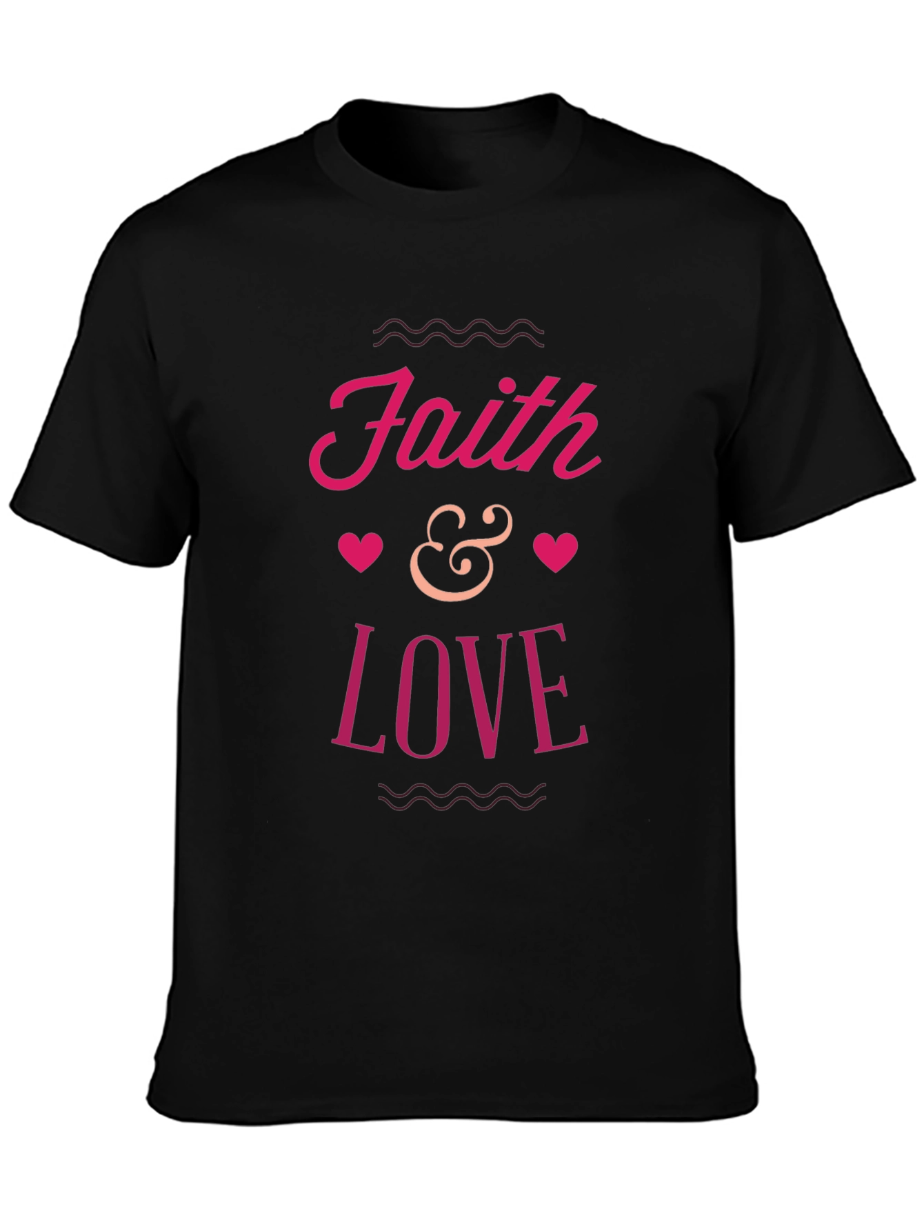 Faith & Love Graphic T-Shirt