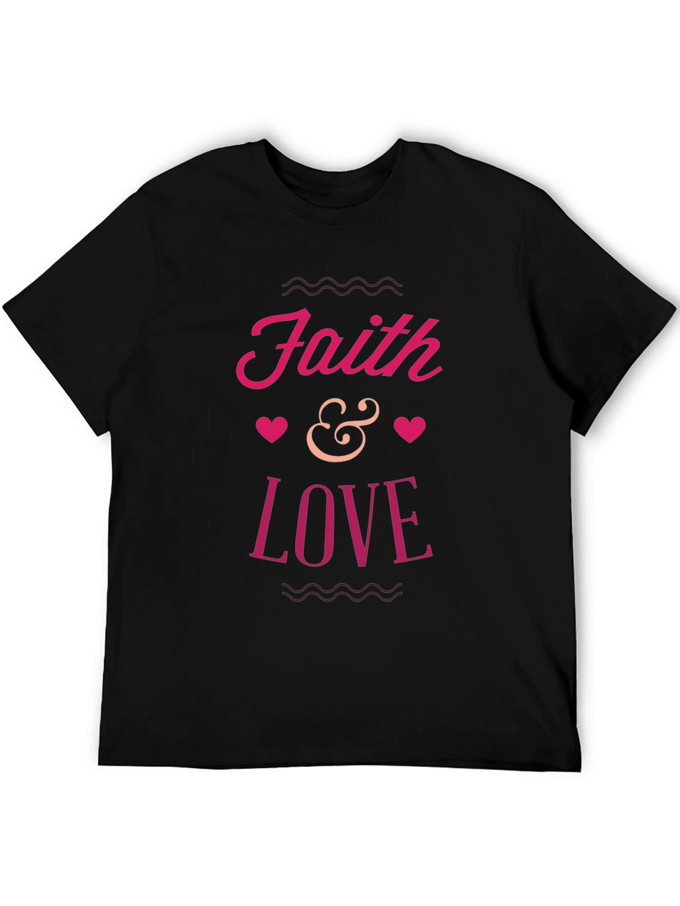 Faith & Love Graphic T-Shirt