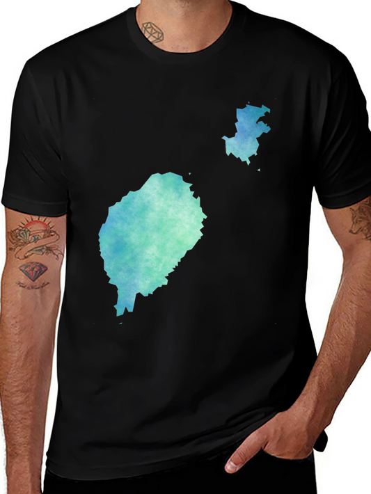 Watercolor Island Graphic Tee