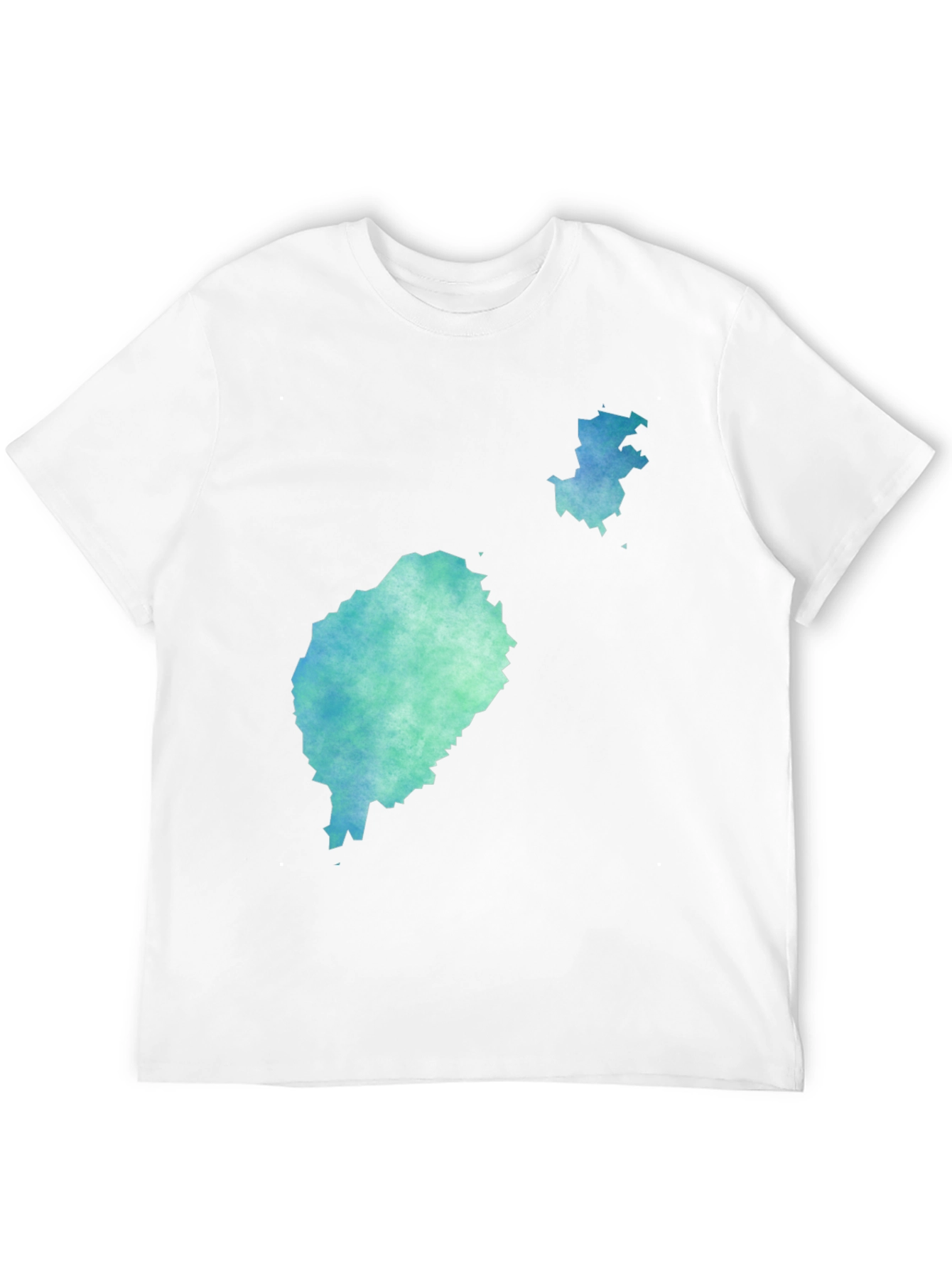Watercolor Island Graphic Tee