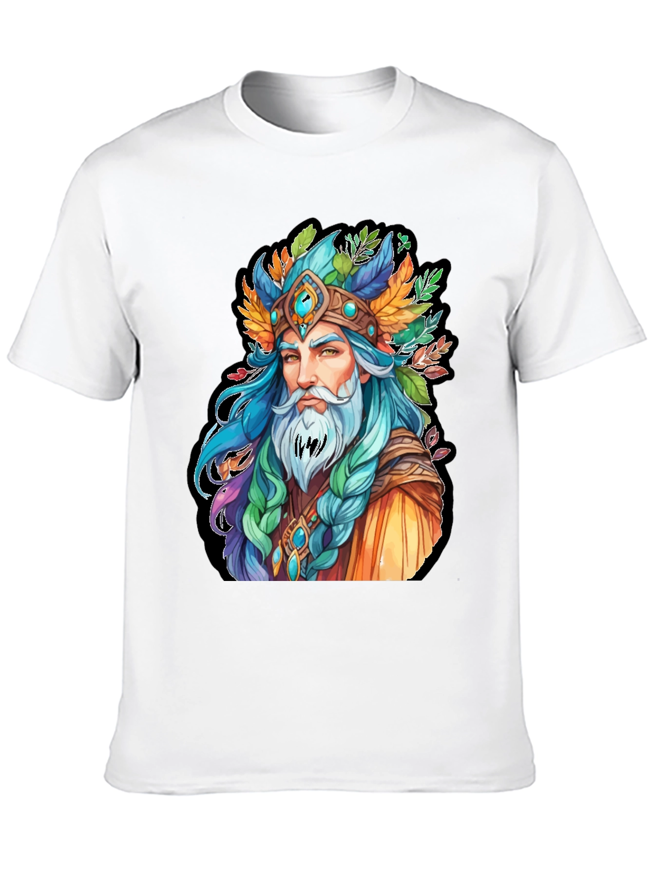 Mythical Wizard Graphic T-Shirt