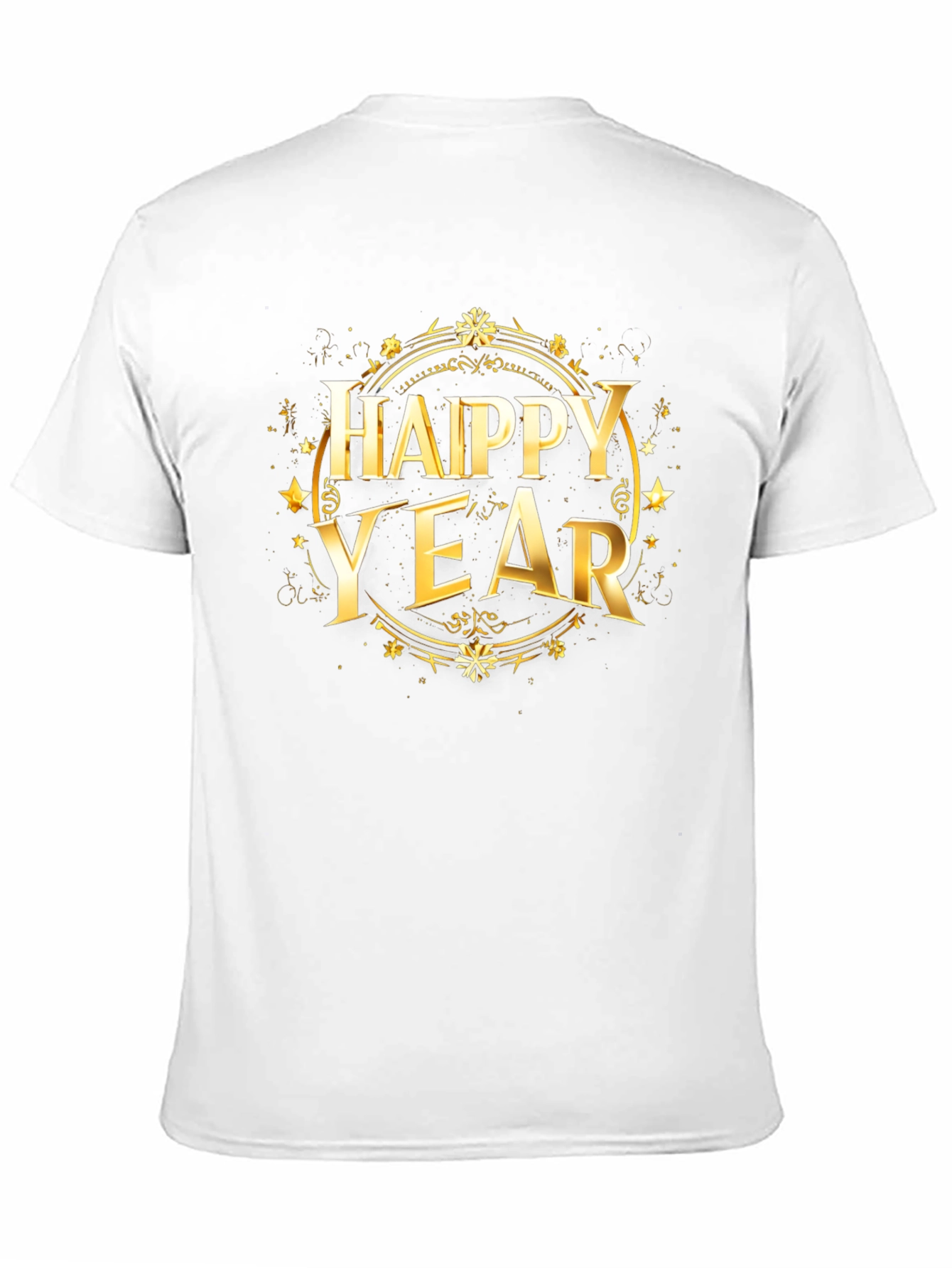 Happy Year Graphic Tee - Holiday Celebration T-Shirt